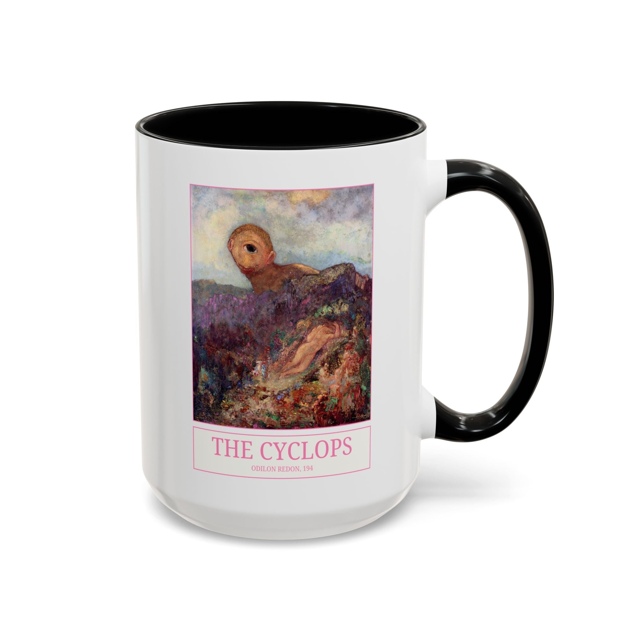 The Cyclops by Odilon Redon Mug - Opal and June