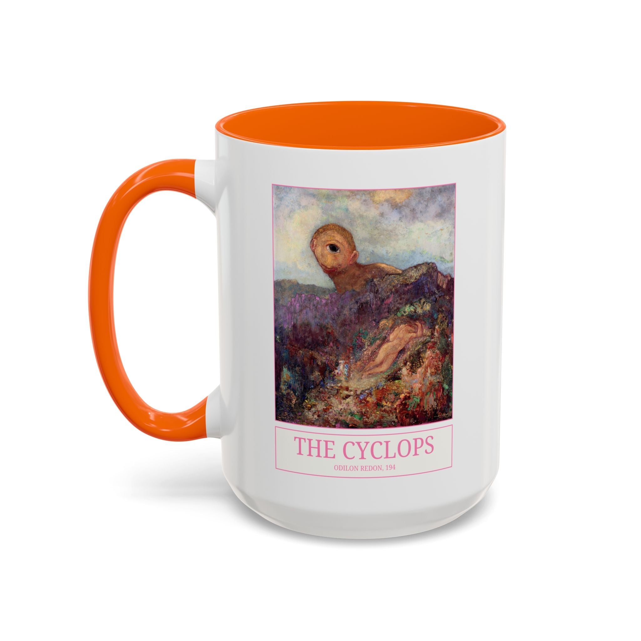 The Cyclops by Odilon Redon Mug - Opal and June