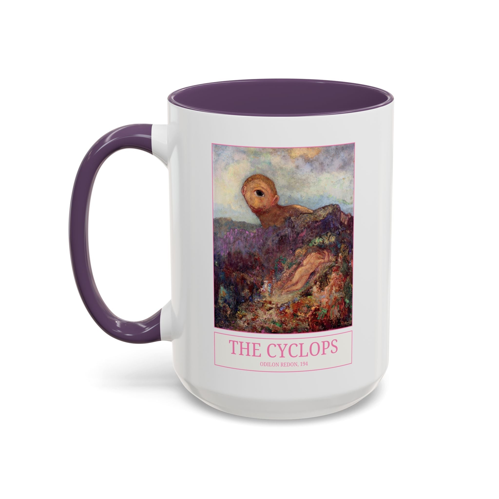 The Cyclops by Odilon Redon Mug - Opal and June