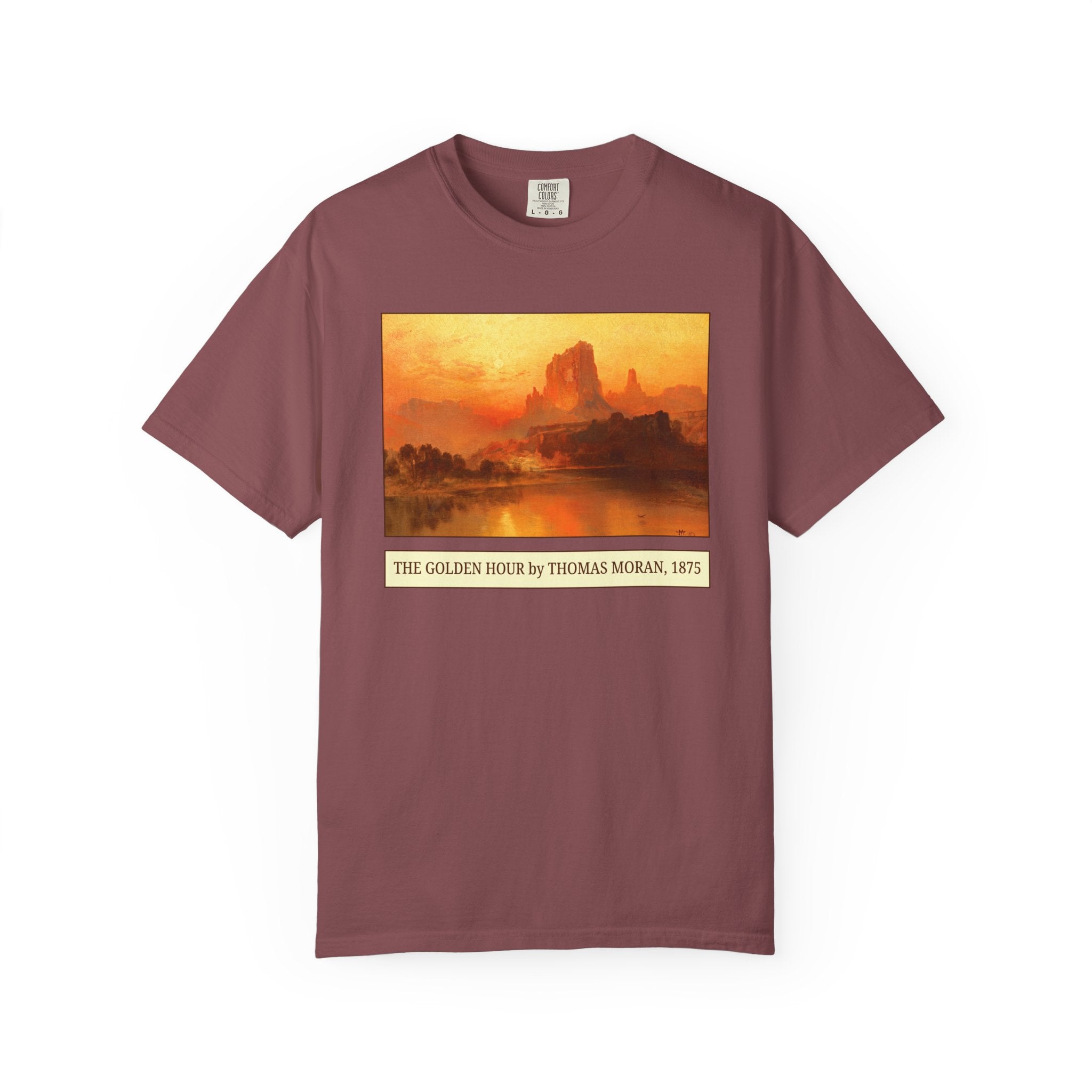 The Golden Hour Painting by Thomas Moran - Opal and June