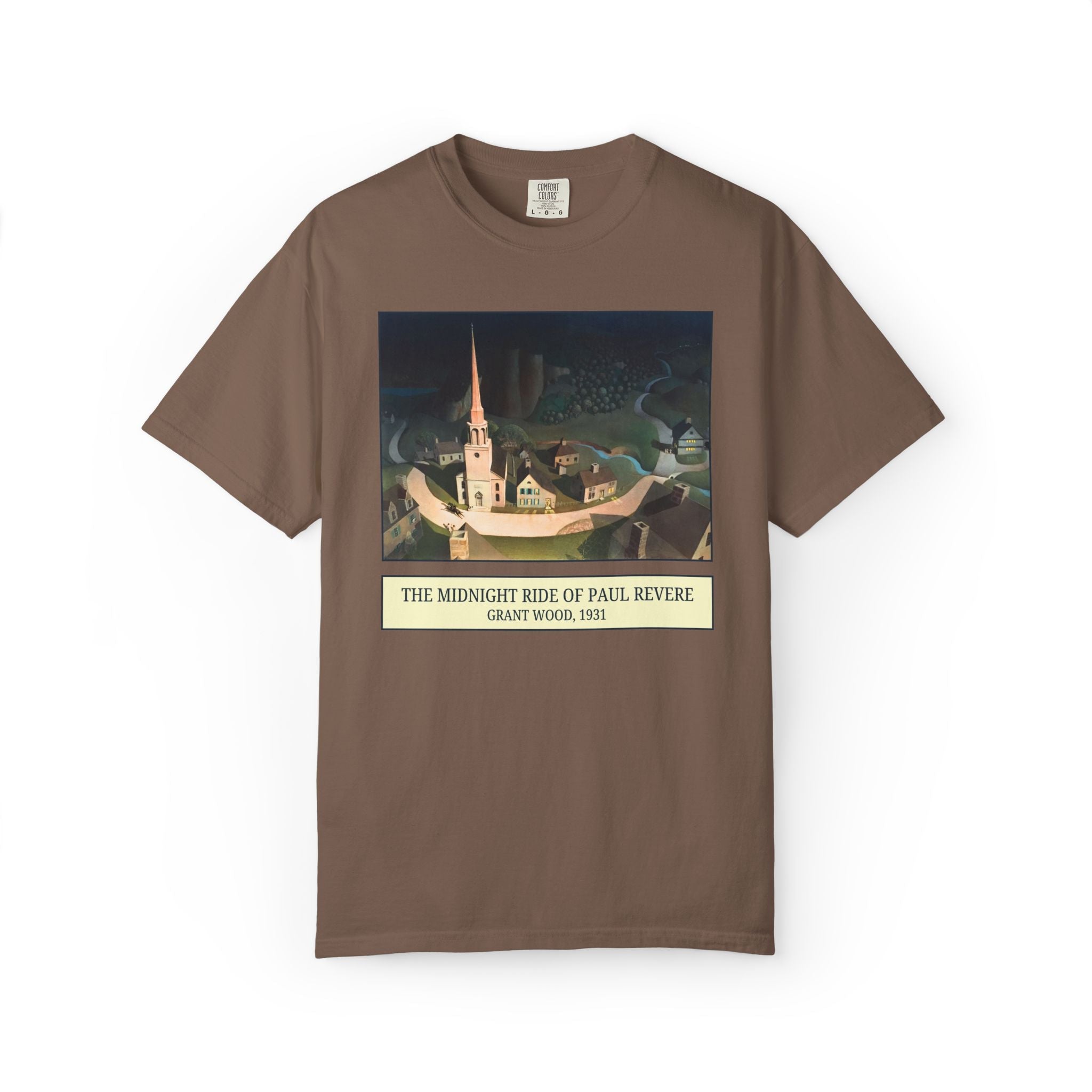 The Midnight Ride of Paul Revere by Grant Wood - Opal and June