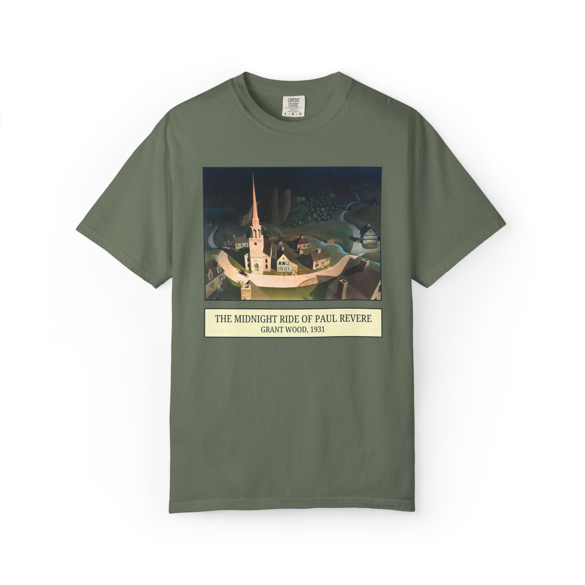 The Midnight Ride of Paul Revere by Grant Wood - Opal and June
