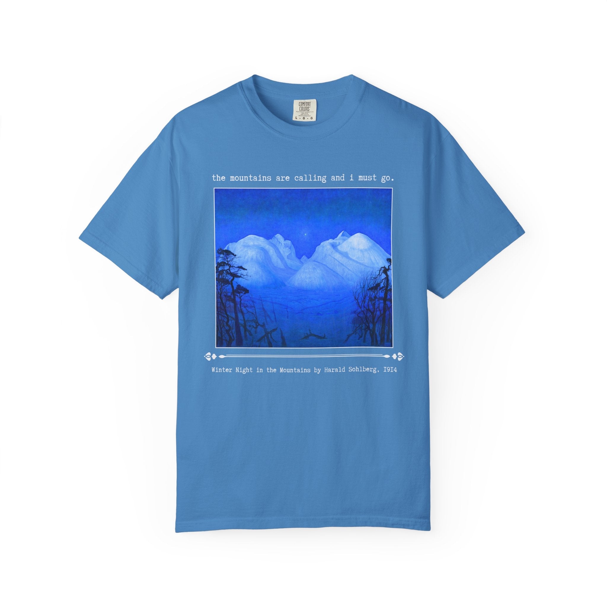The Mountains Are Calling and I Must Go Art History Tee - Opal and June