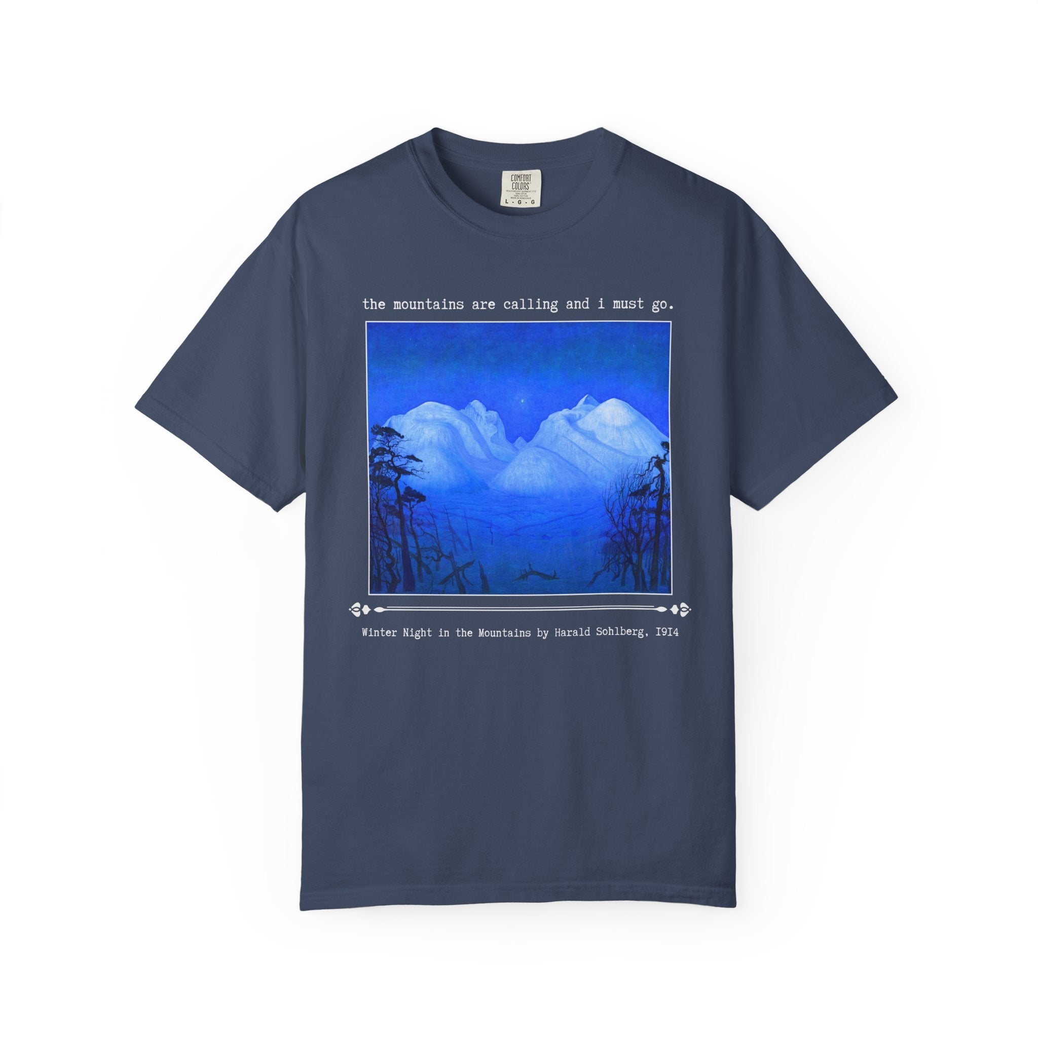 The Mountains Are Calling and I Must Go Art History Tee - Opal and June