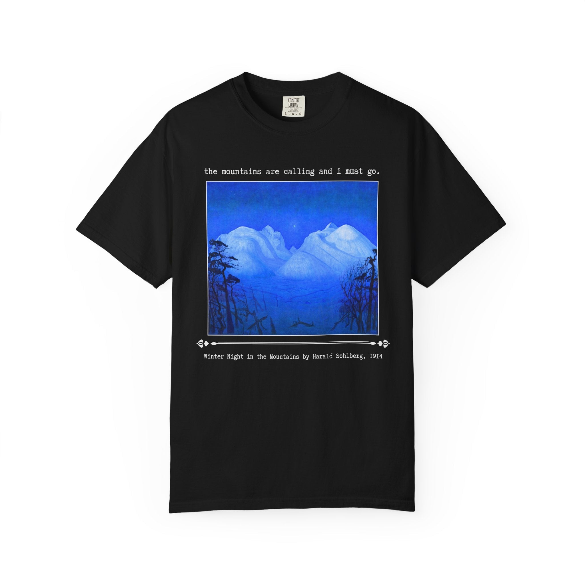 The Mountains Are Calling and I Must Go Art History Tee - Opal and June