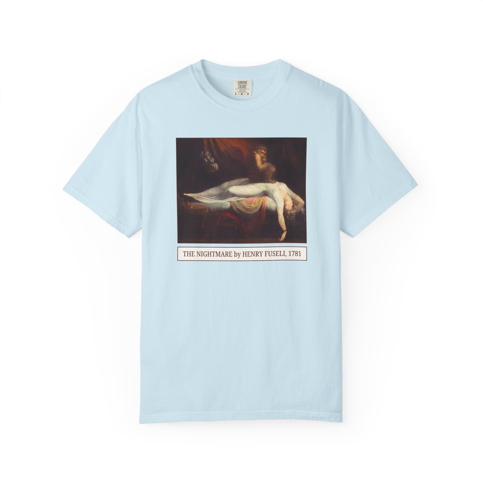 The Nightmare by Henry Fuseli 18th Century Art History Tee Shirt, Spooky Humanities Major T-Shirt, Swedish Romanticism Art History Tee - Opal and June