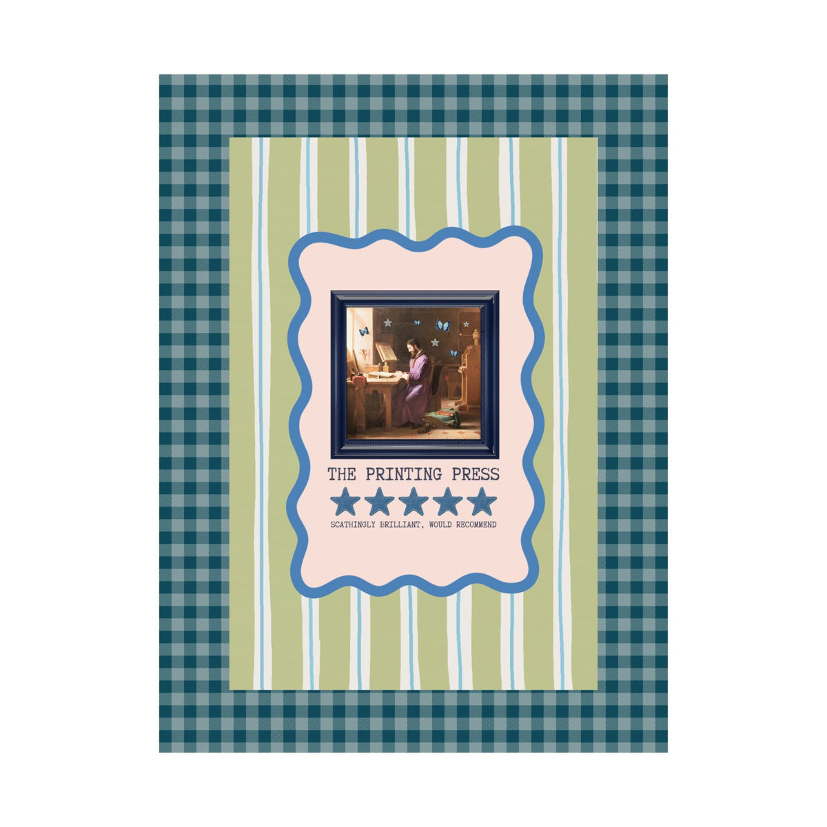 The Printing Press: Scathingly Brilliant Would Recommend - Opal and June