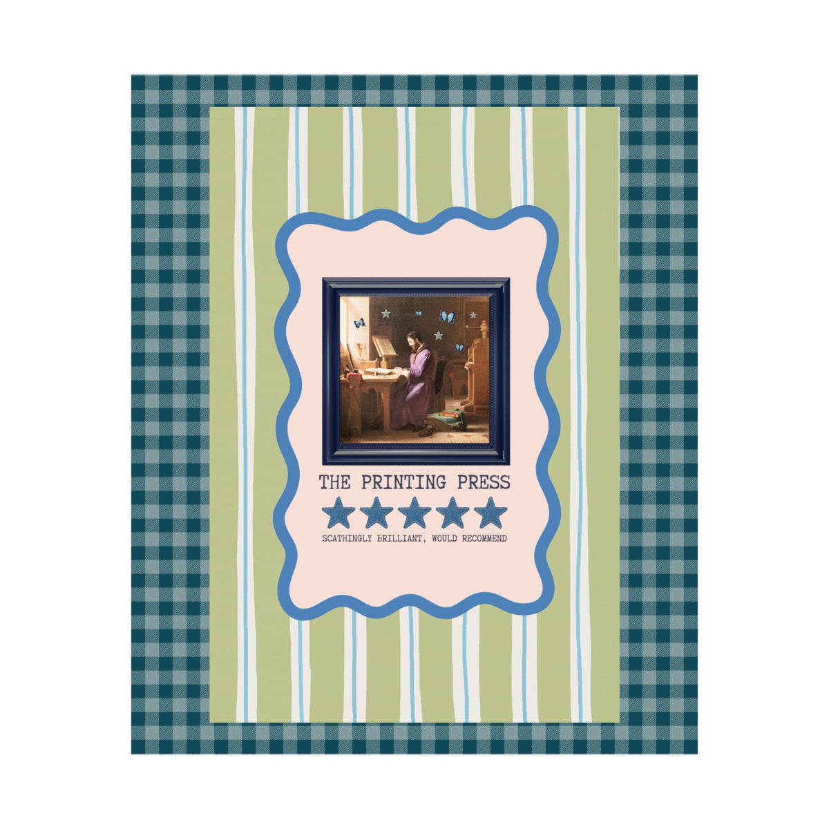 The Printing Press: Scathingly Brilliant Would Recommend - Opal and June