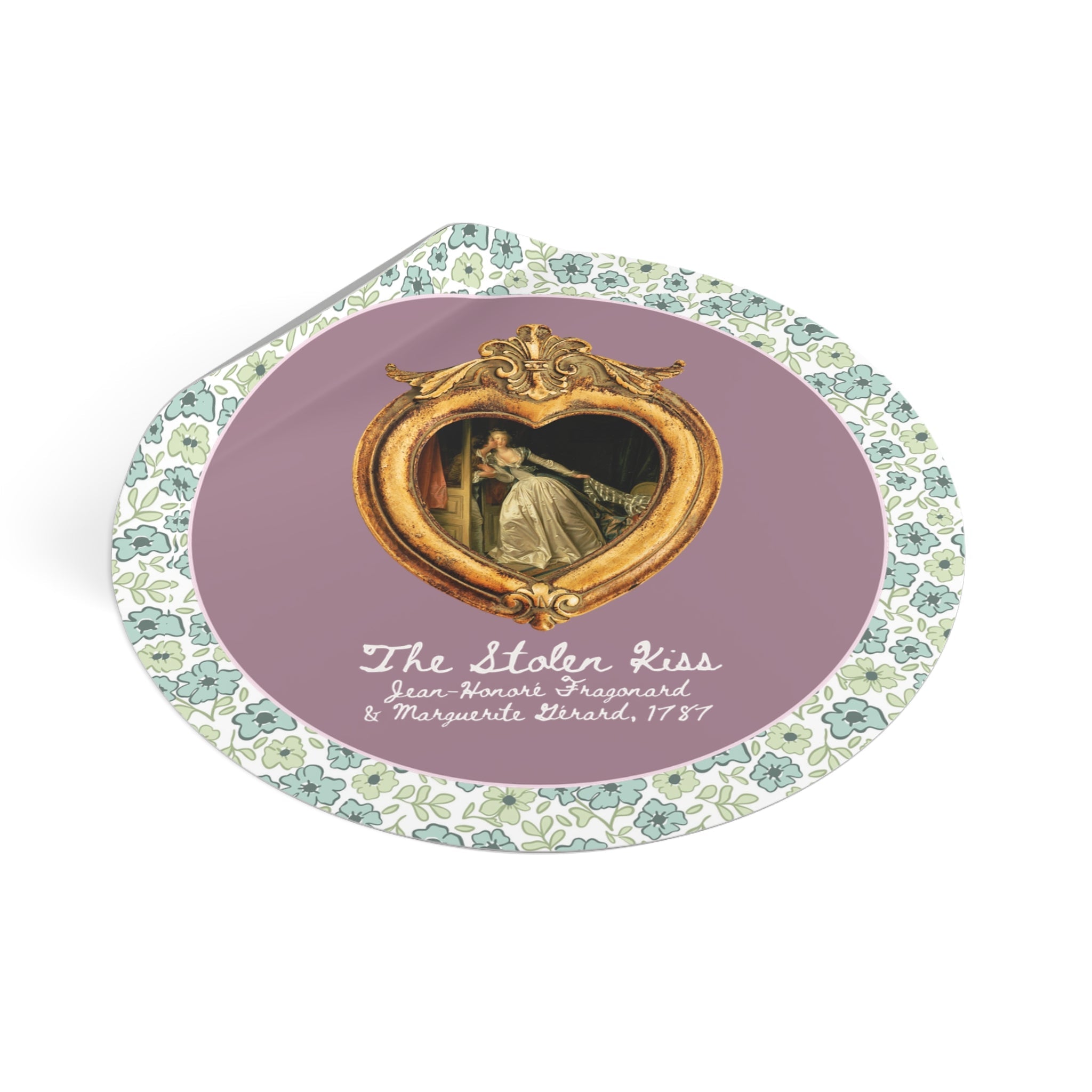 The Stolen Kiss Sticker - Opal and June