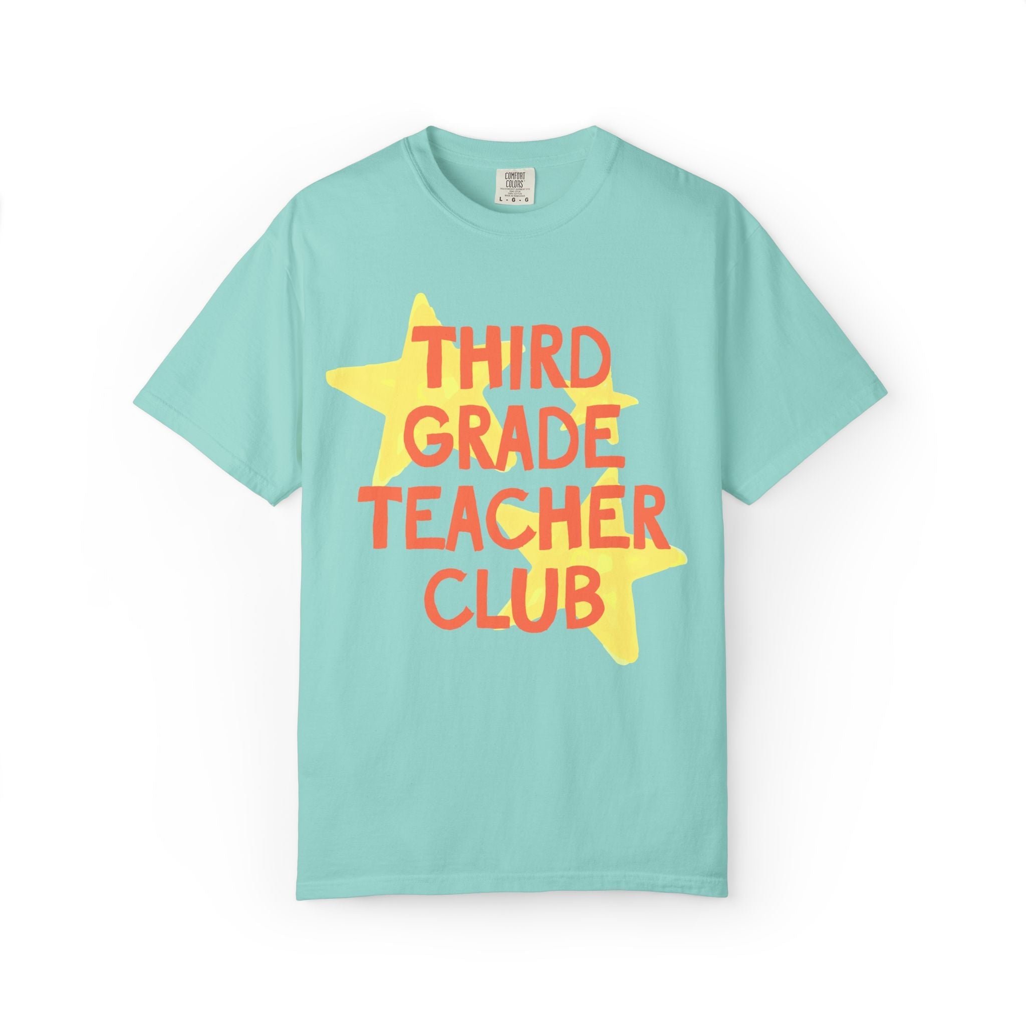 Third Grade Teacher Club Tee Shirt - Opal and June