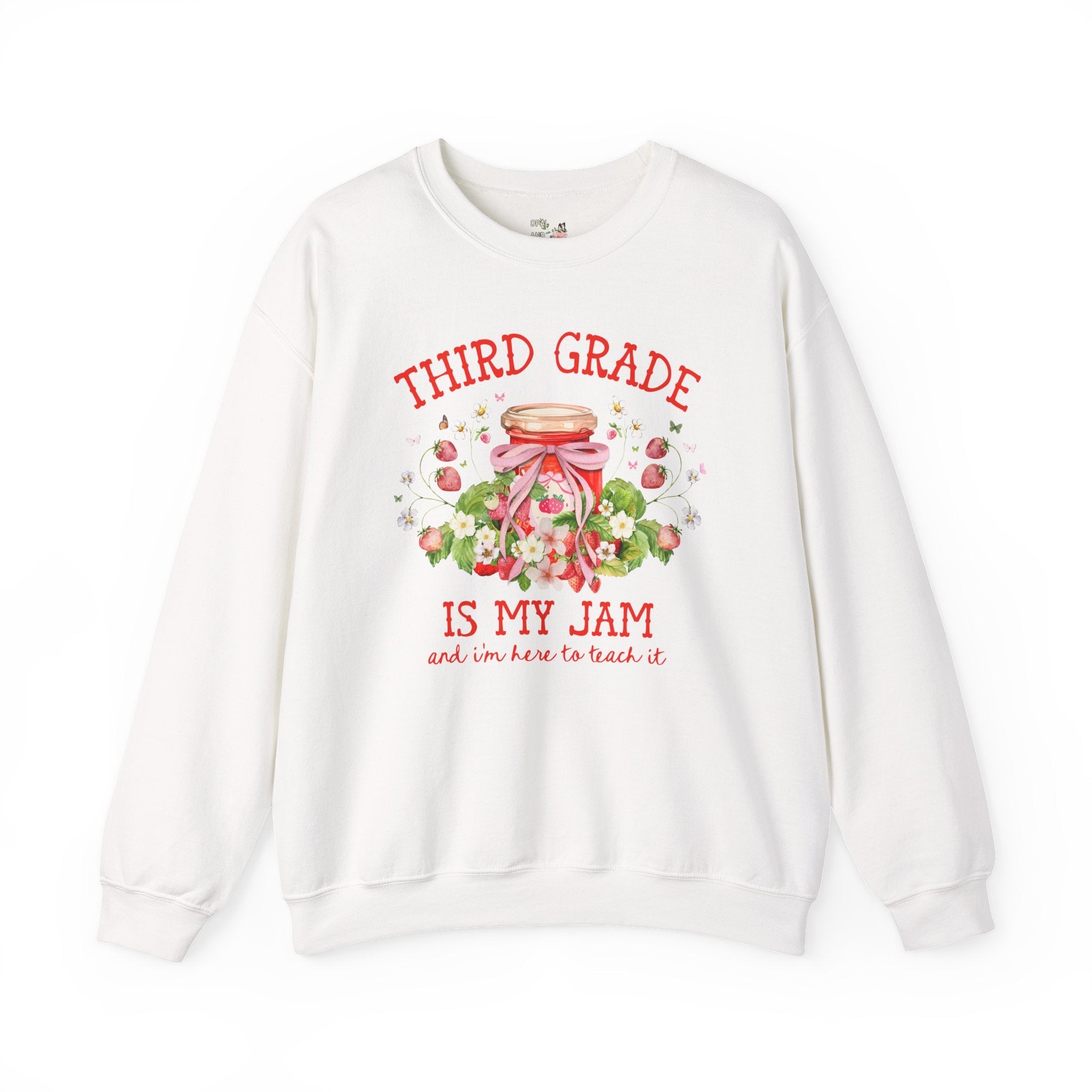 Third Grade Teacher Sweatshirt - Opal and June