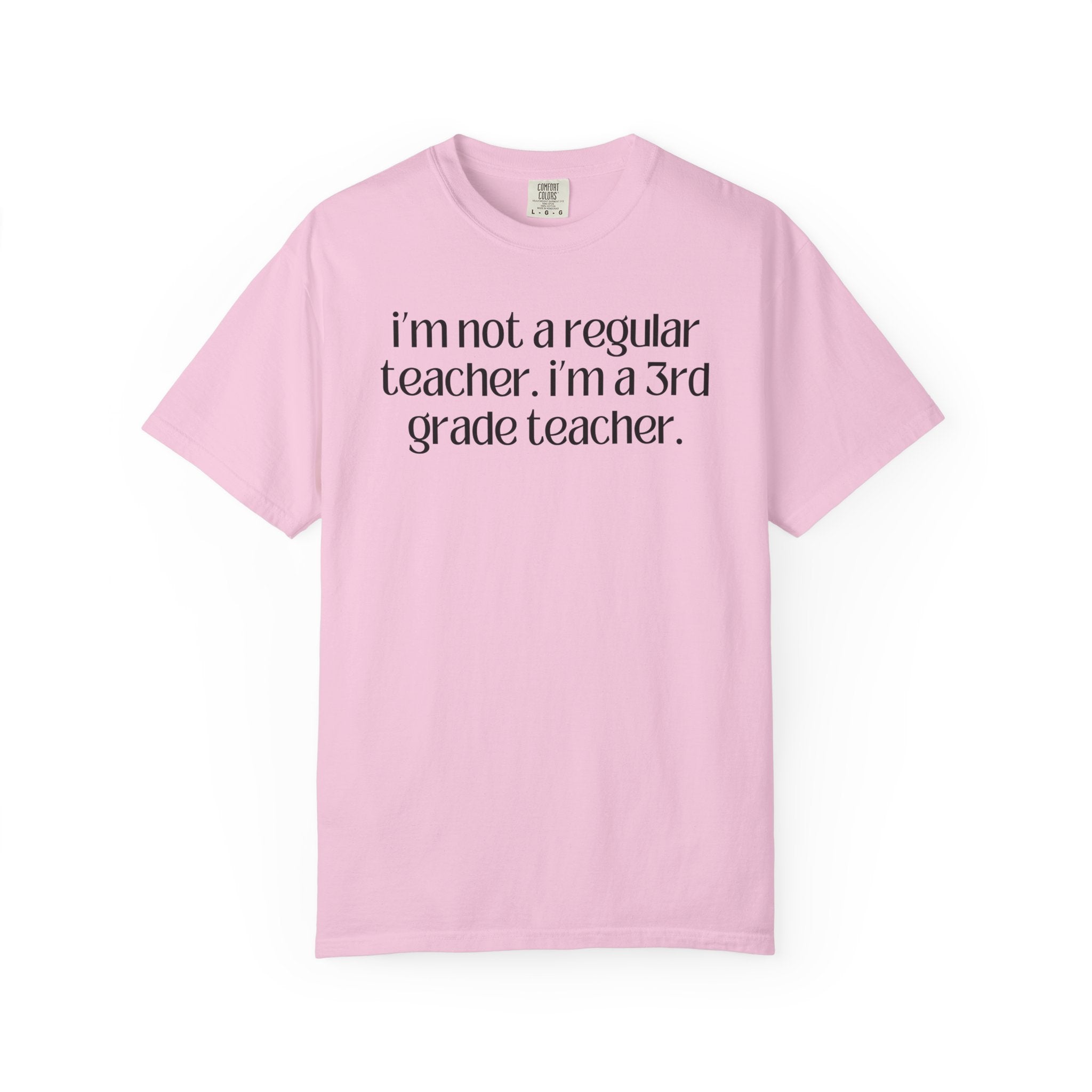 Third Grade Teacher Tee Shirt, Funny Saying, Silly Sarcastic Matching Teacher T-Shirt, First Day of School, Back to School New Teacher Gift - Opal and June