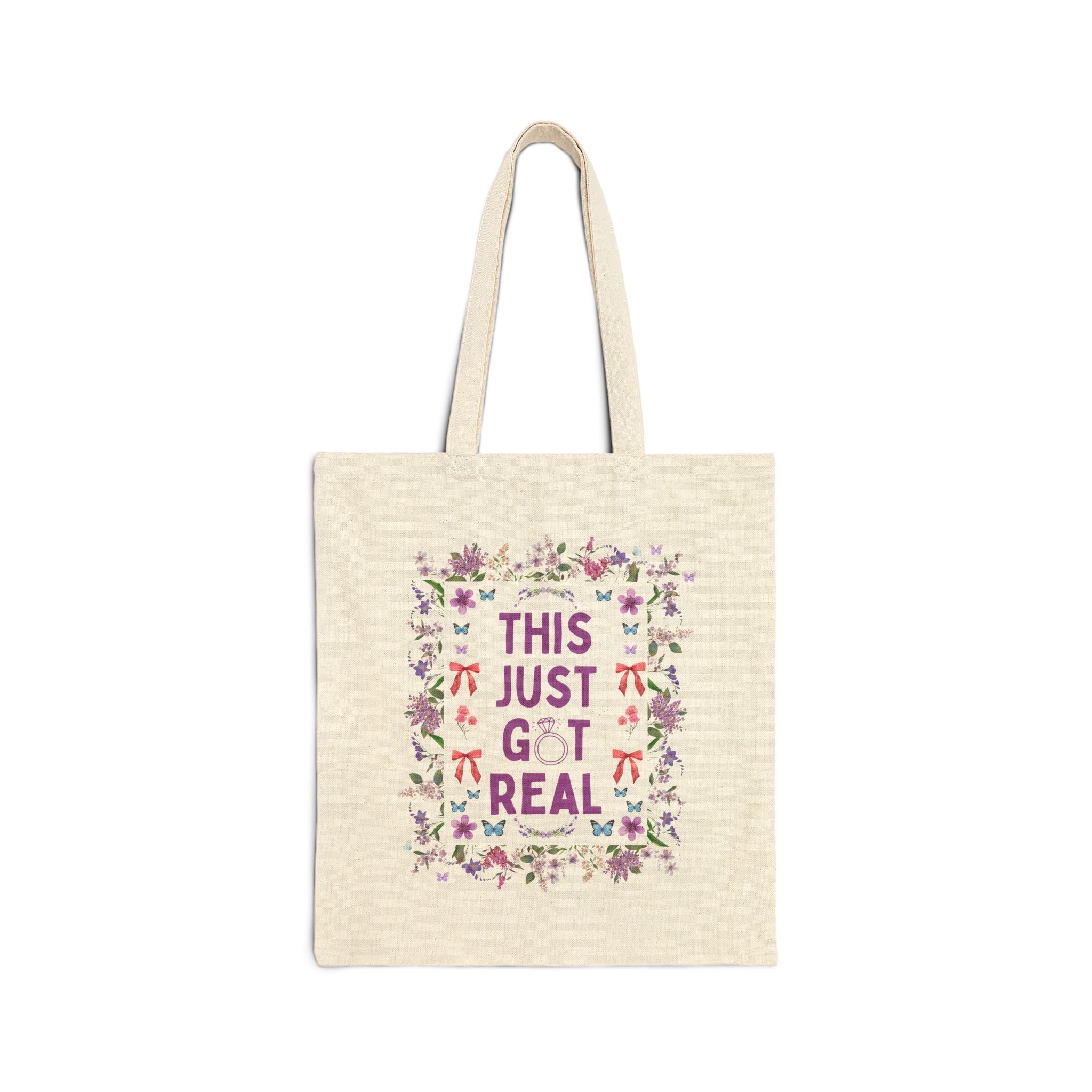 This Just Got Real Bridal Tote - Opal and June