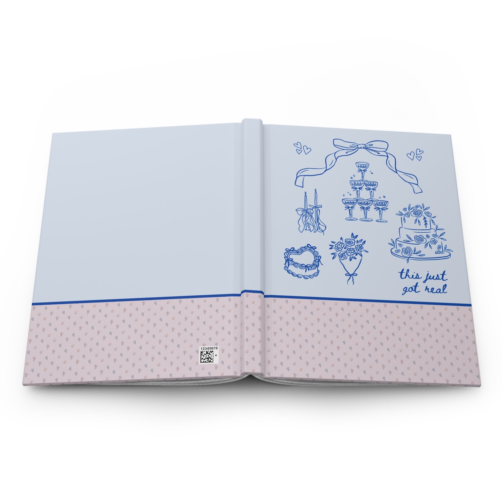 This Just Got Real Journal: Blue - Opal and June