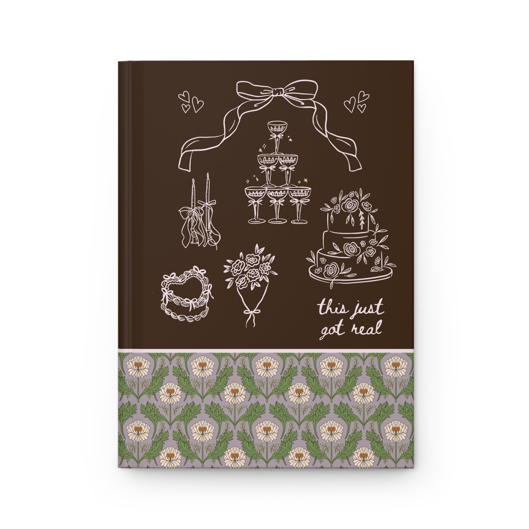 This Just Got Real Notebook: Chocolate - Opal and June