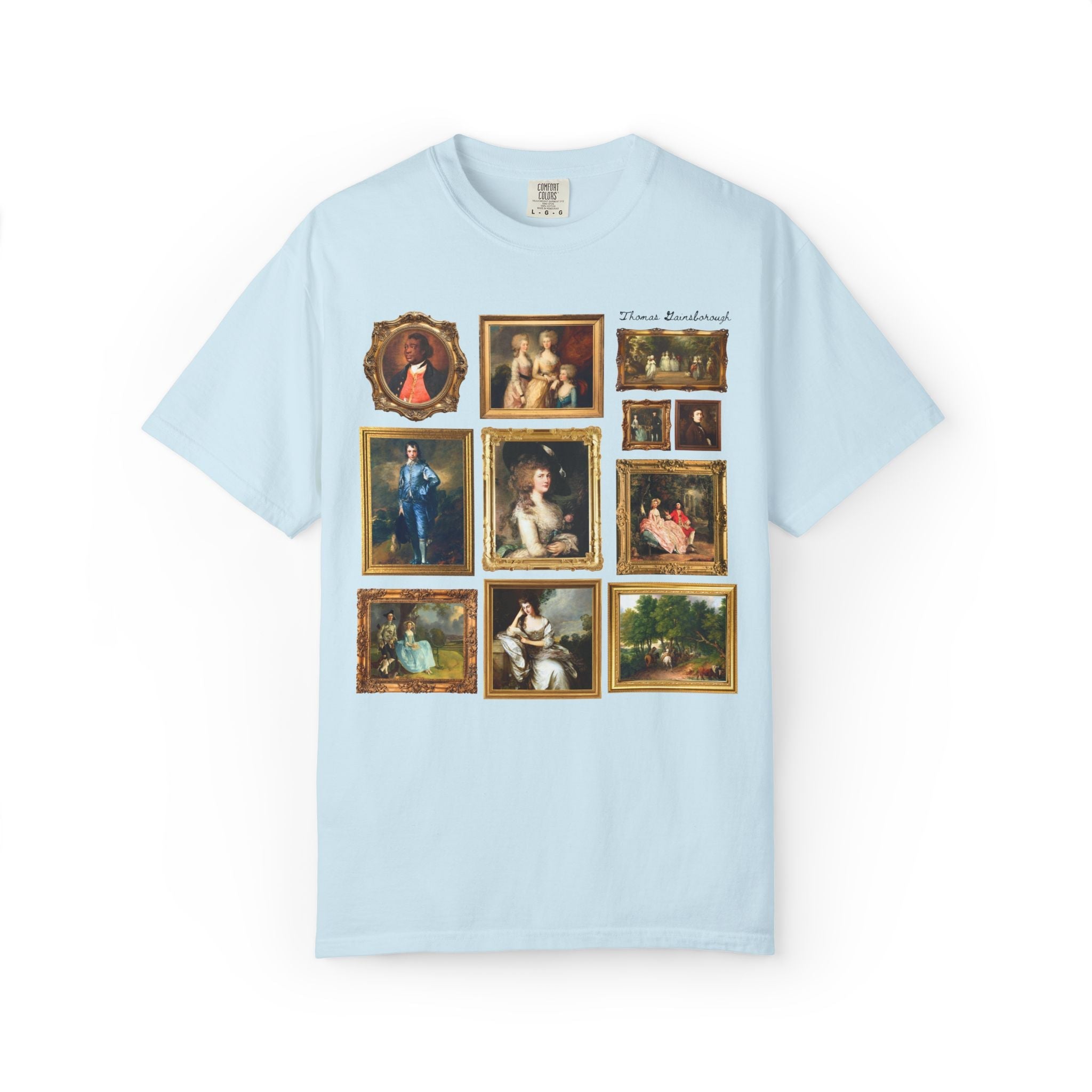 Thomas Gainsborough Art History T-Shirt: Famous Paintings, Rococo Art Historian Gift, French Art History, 18th Century Artwork, Museum Lover - Opal and June