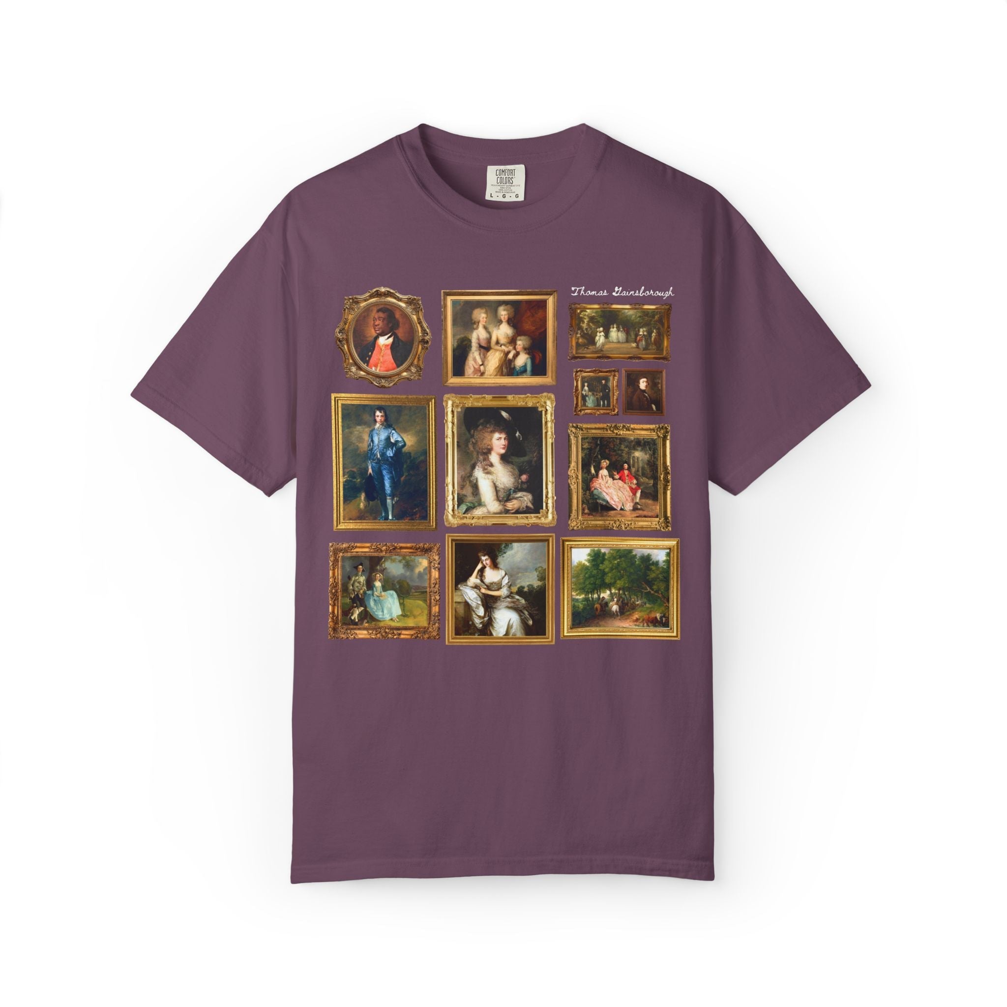 Thomas Gainsborough Art History T-Shirt: Famous Paintings, Rococo Art Historian Gift, French Art History, 18th Century Artwork, Museum Lover - Opal and June