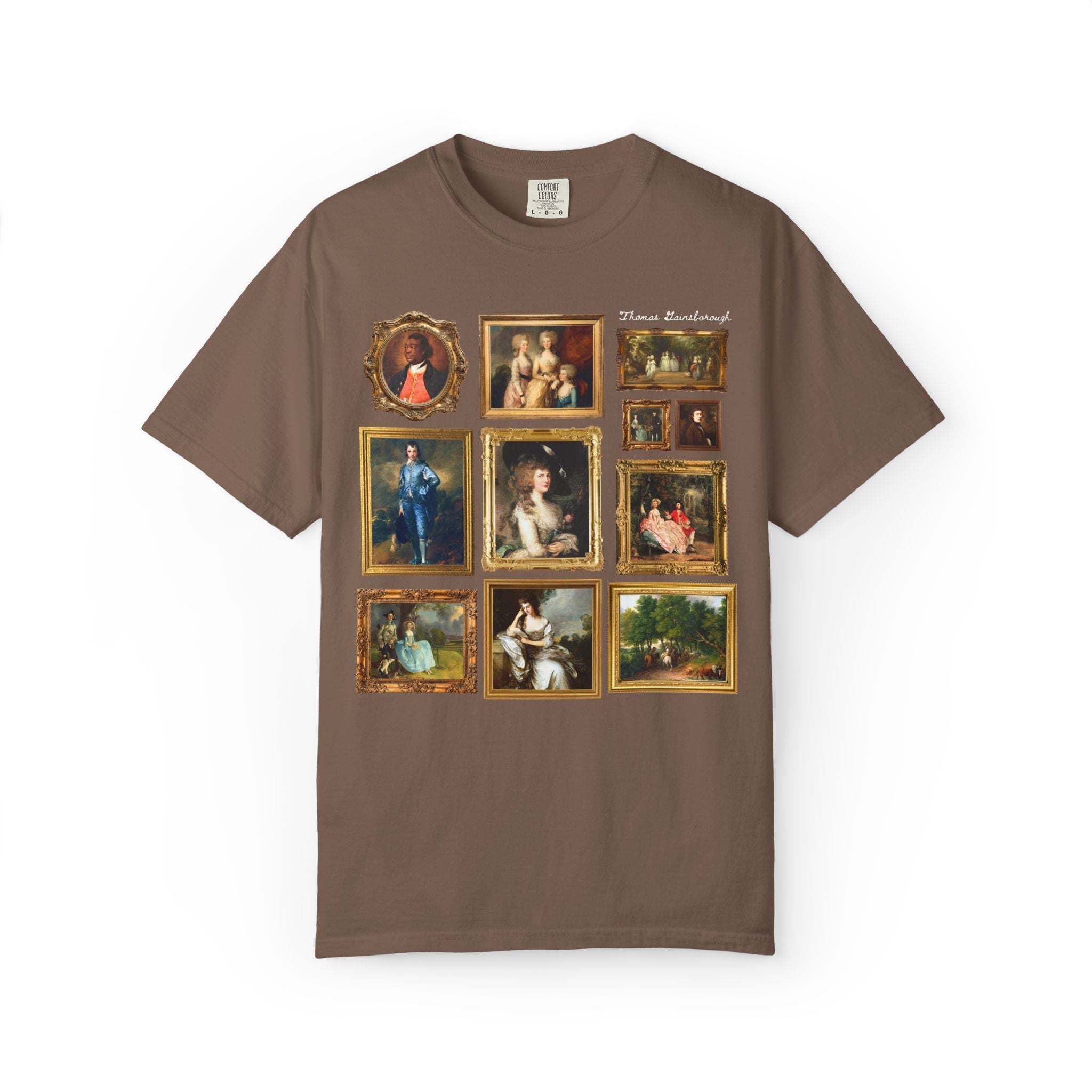 Thomas Gainsborough Art History T-Shirt: Famous Paintings, Rococo Art Historian Gift, French Art History, 18th Century Artwork, Museum Lover - Opal and June