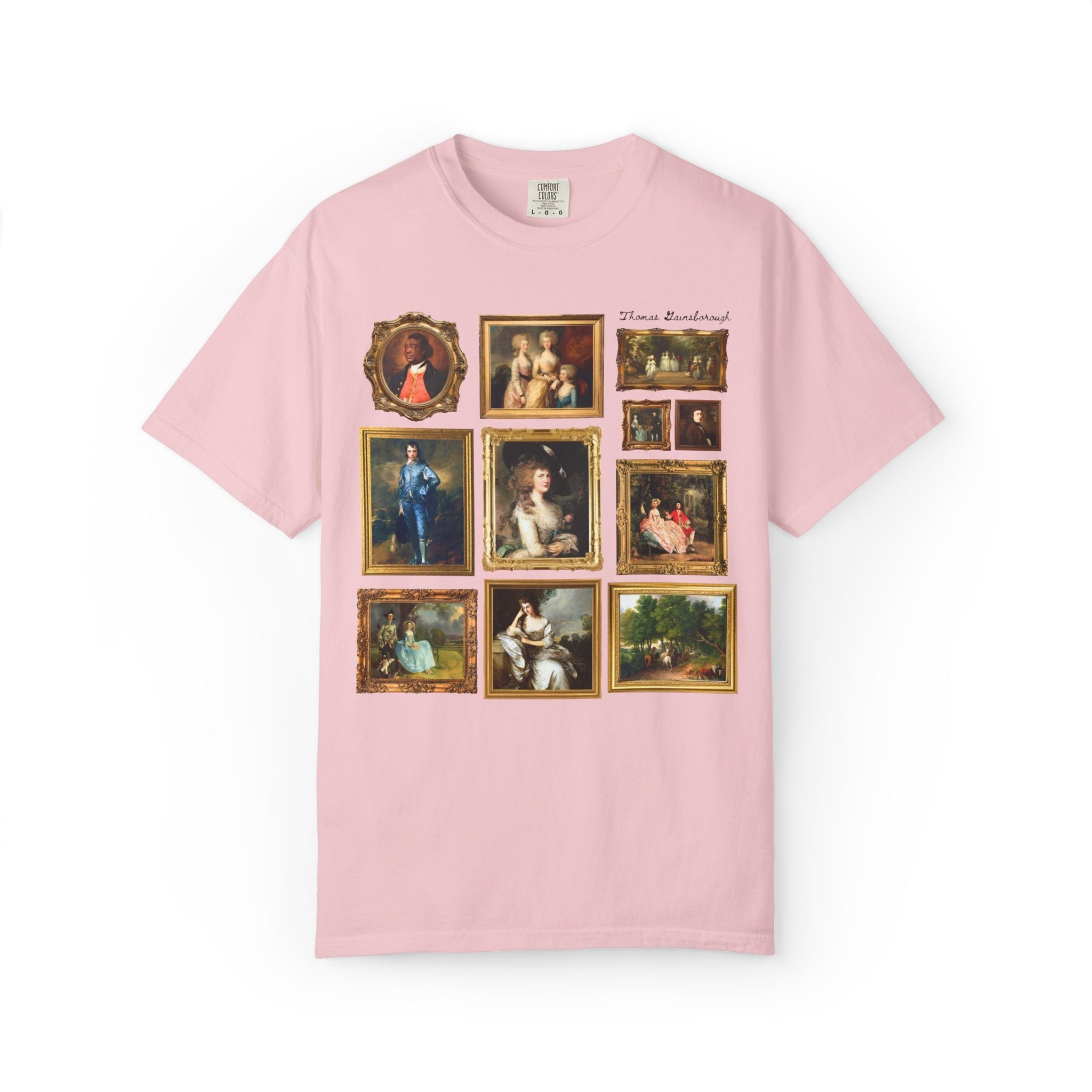 Thomas Gainsborough Art History T-Shirt: Famous Paintings, Rococo Art Historian Gift, French Art History, 18th Century Artwork, Museum Lover - Opal and June