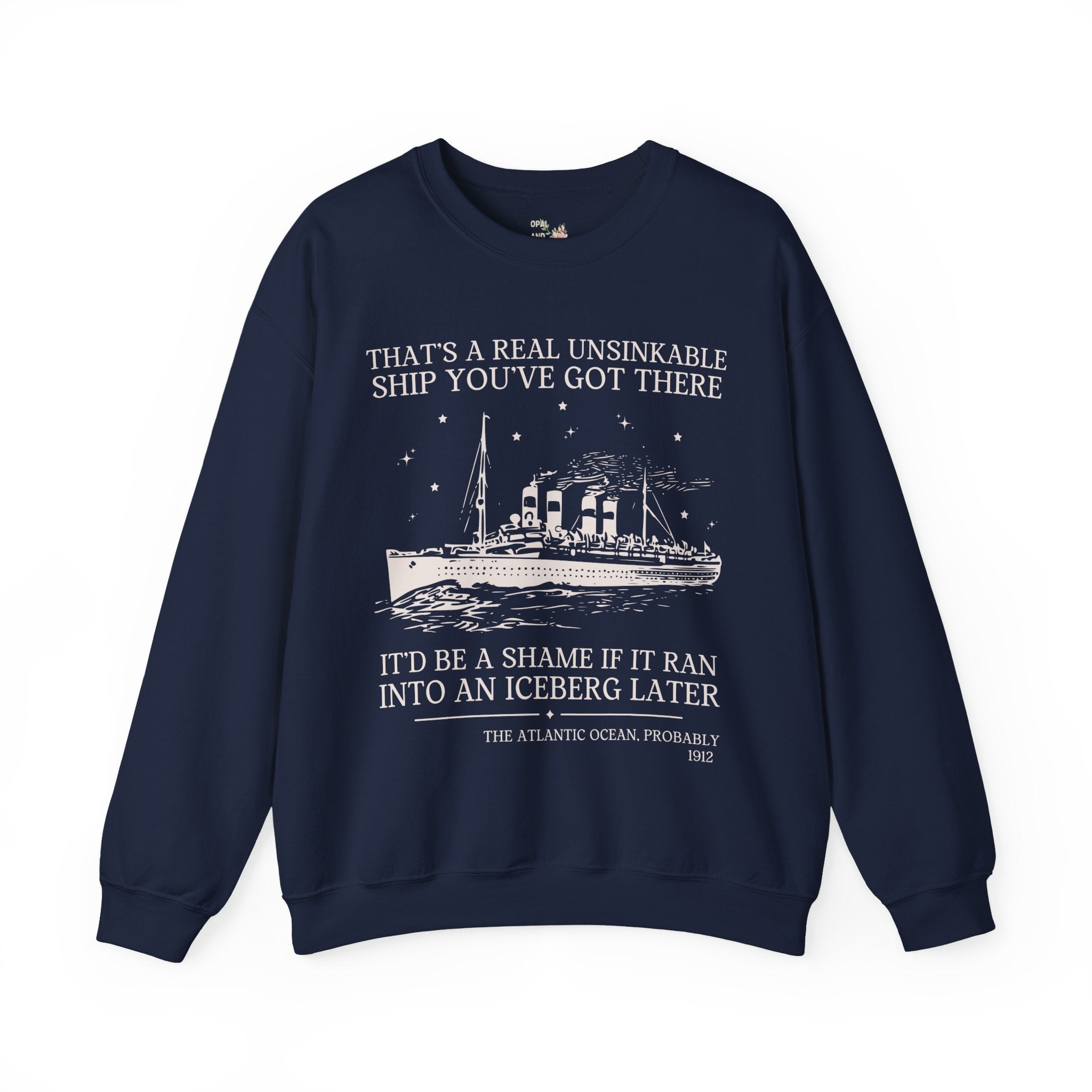 Titanic Maritime History Sweatshirt - Opal and June