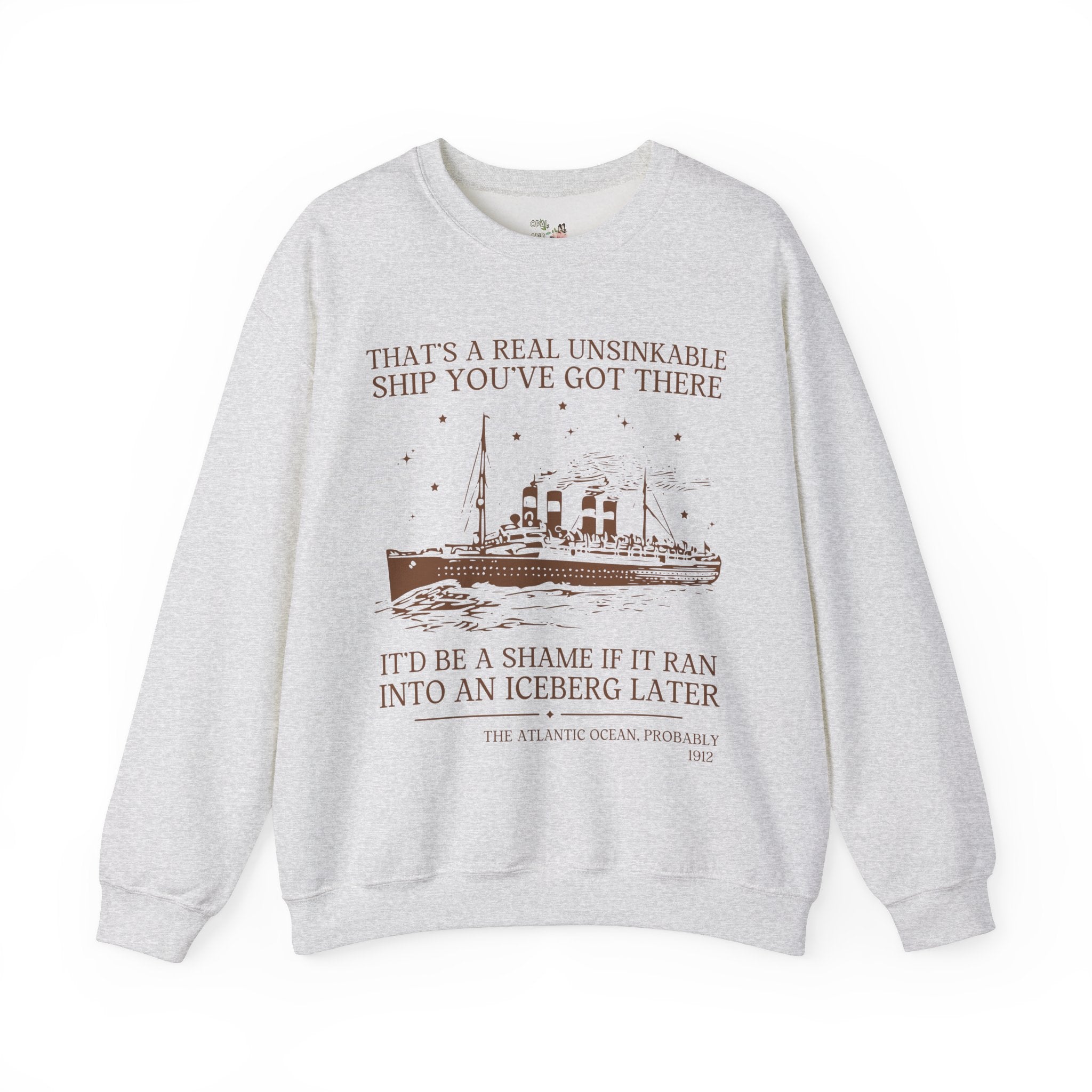 Titanic Maritime History Sweatshirt - Opal and June