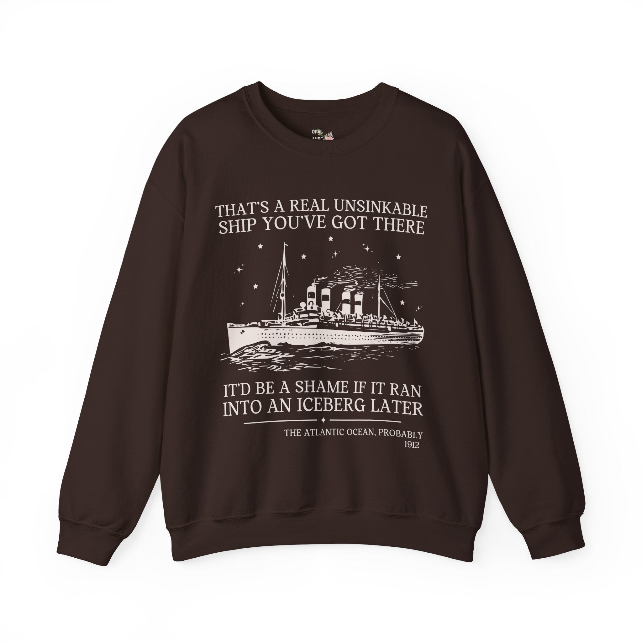 Titanic Maritime History Sweatshirt - Opal and June