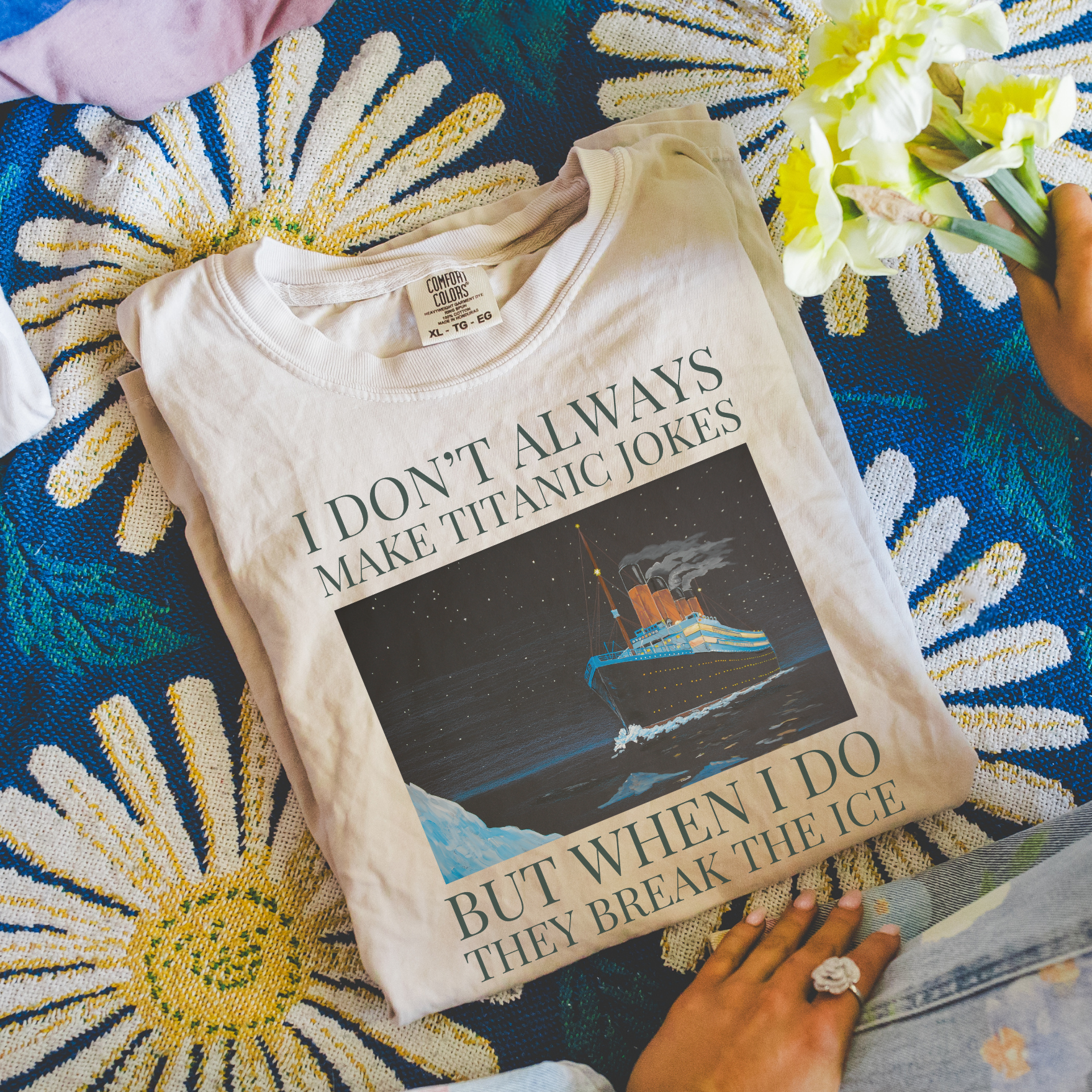Titanic Maritime History Tee - Opal and June