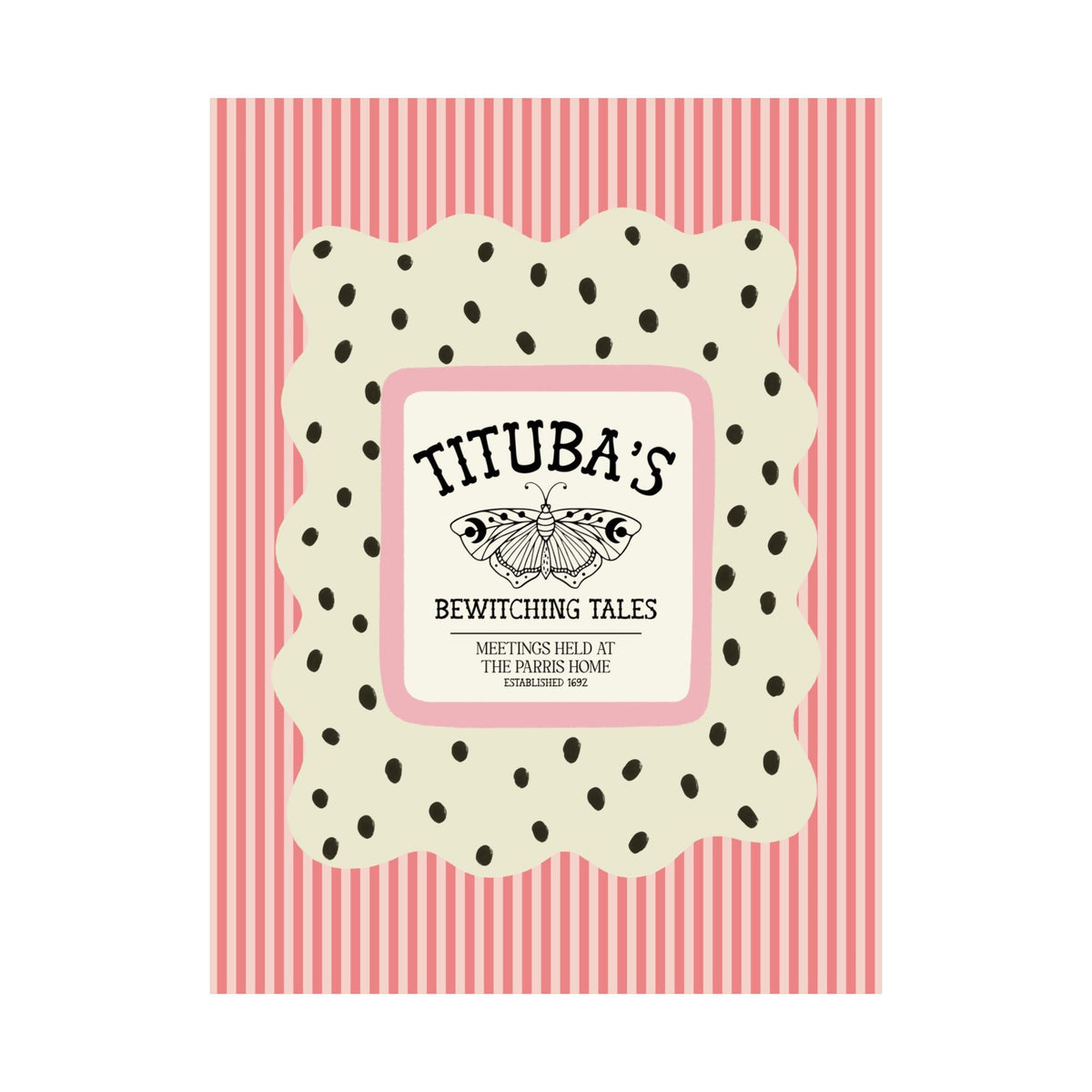 Tituba's Bewitching Tales Wall Print for Salem Witch Trial Historian, Spooky History Buff Gift, Women's History, Massachusetts History - Opal and June
