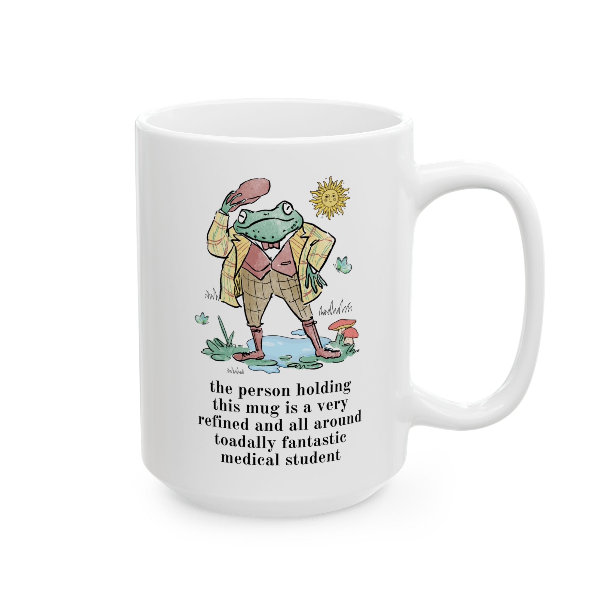 Toadally Fantastic Medical Student Coffee Mug - Opal and June