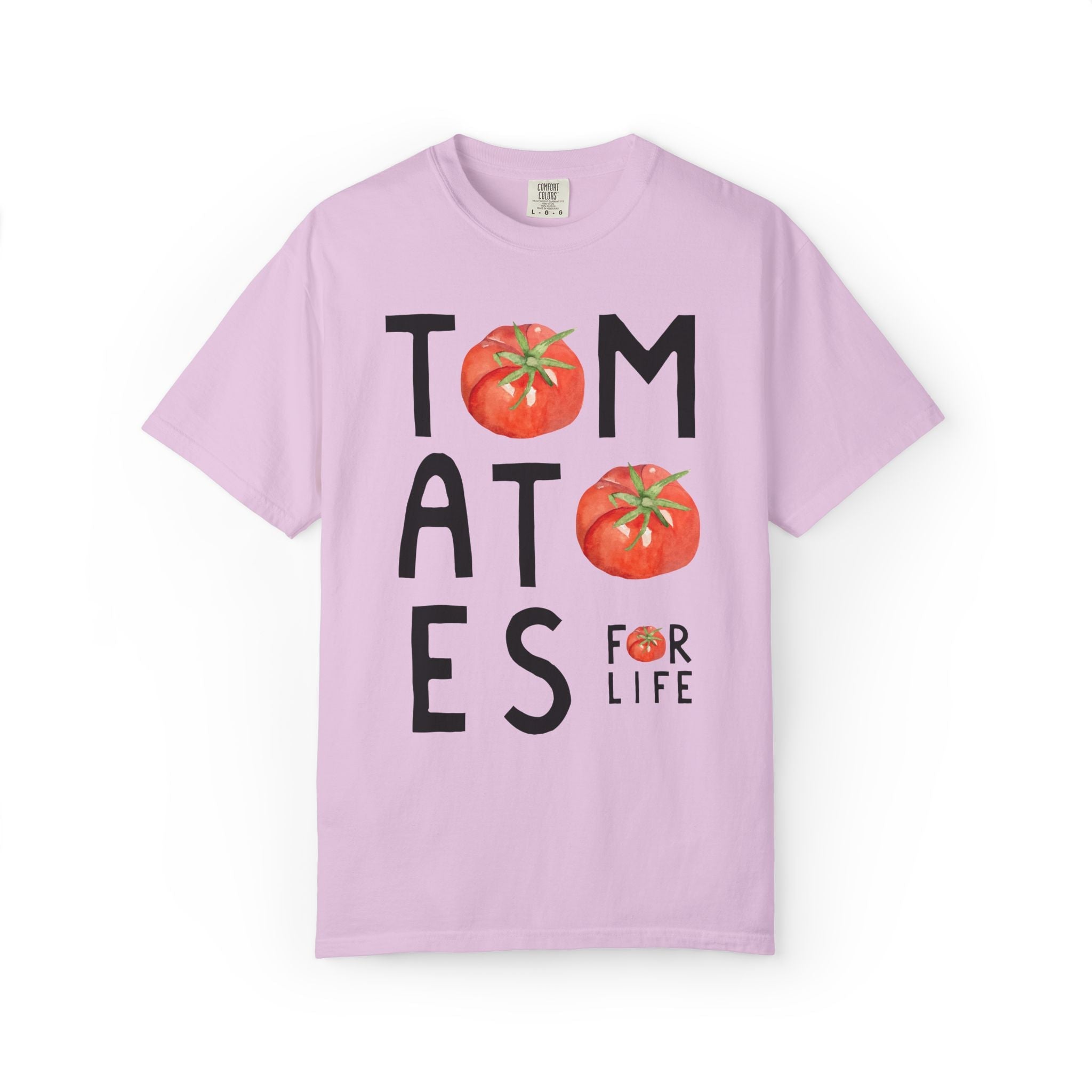 Tomato Garden Lover Tee Shirt for Friend Who Grows Tomatoes, Silly Gardening T-Shirt for Mom Who Gardens, Cute Tomato Lover Tee for Gardener - Opal and June