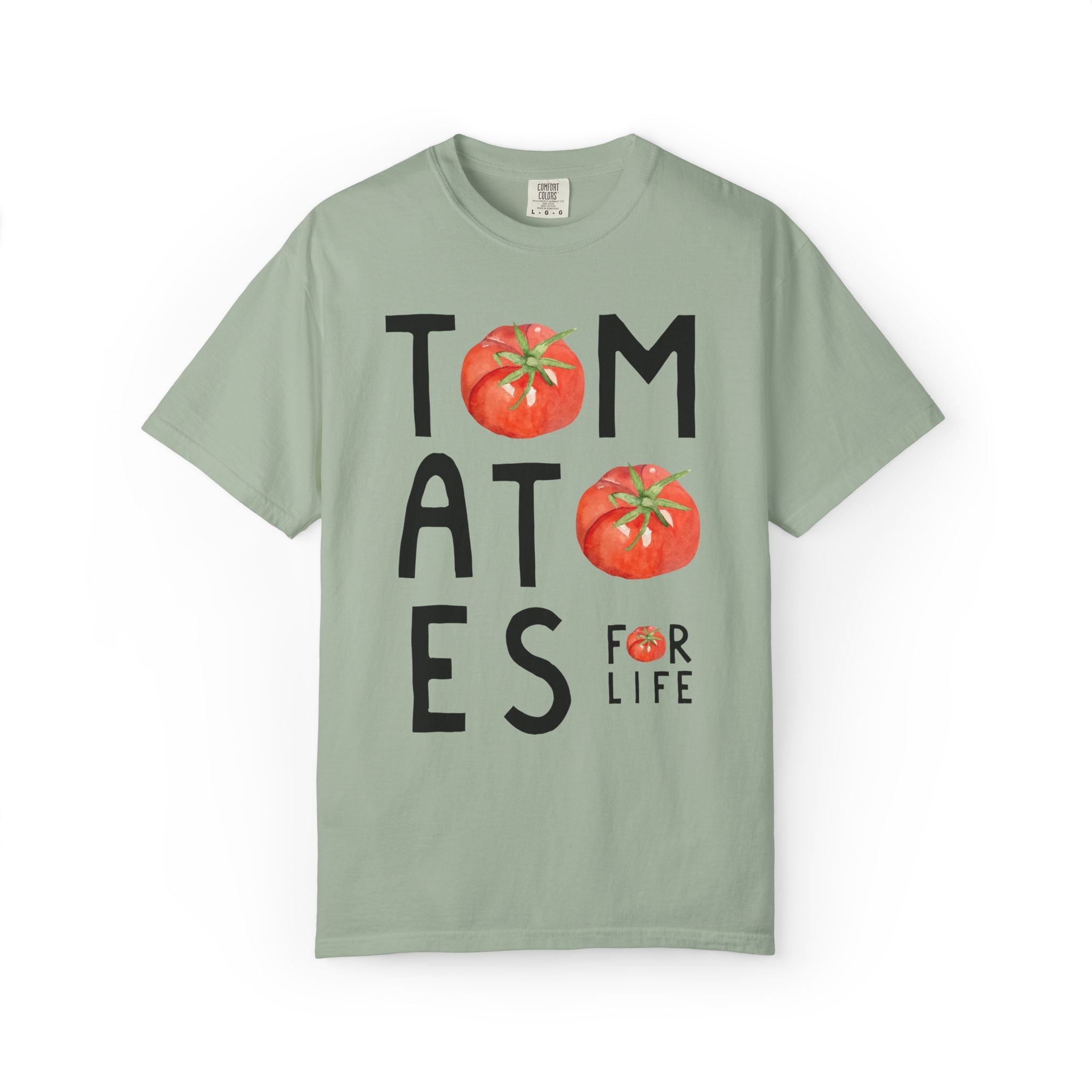 Tomato Garden Lover Tee Shirt for Friend Who Grows Tomatoes, Silly Gardening T-Shirt for Mom Who Gardens, Cute Tomato Lover Tee for Gardener - Opal and June