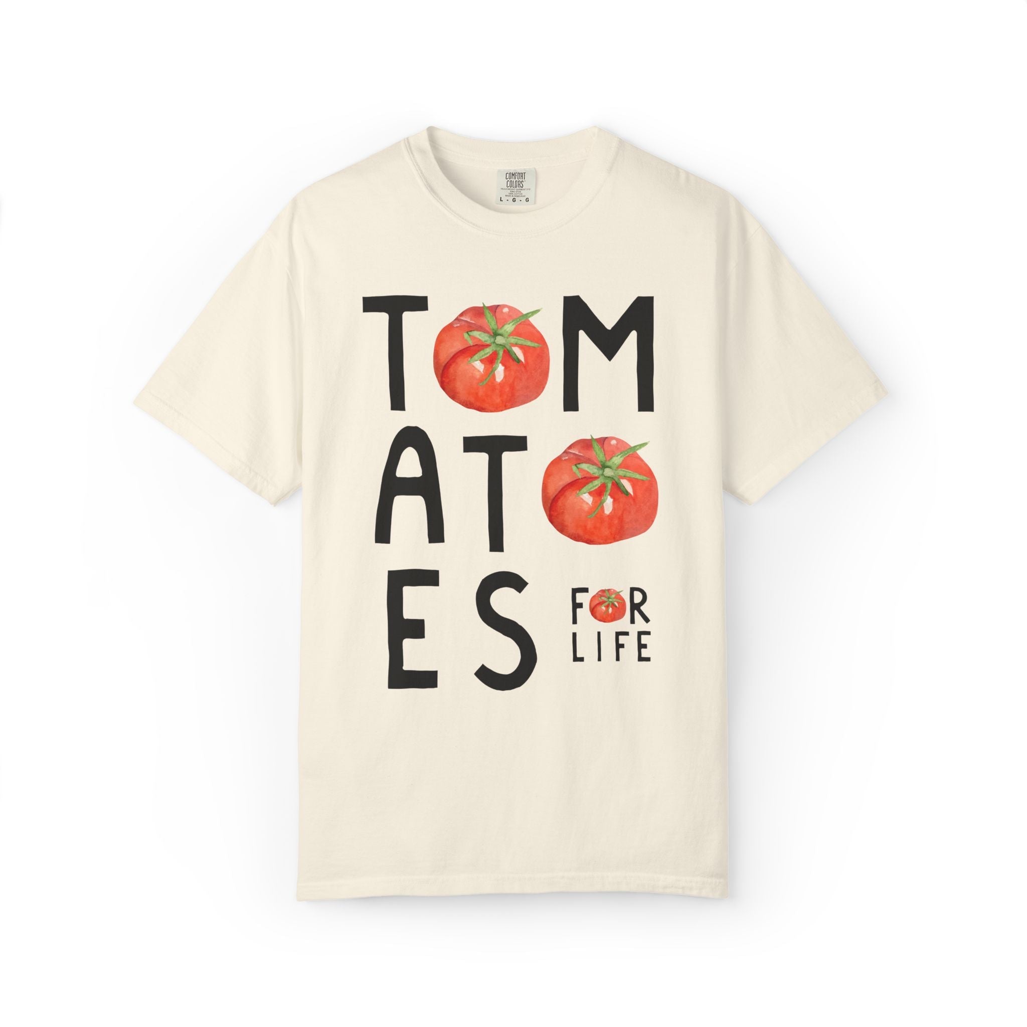 Tomato Garden Lover Tee Shirt for Friend Who Grows Tomatoes, Silly Gardening T-Shirt for Mom Who Gardens, Cute Tomato Lover Tee for Gardener - Opal and June