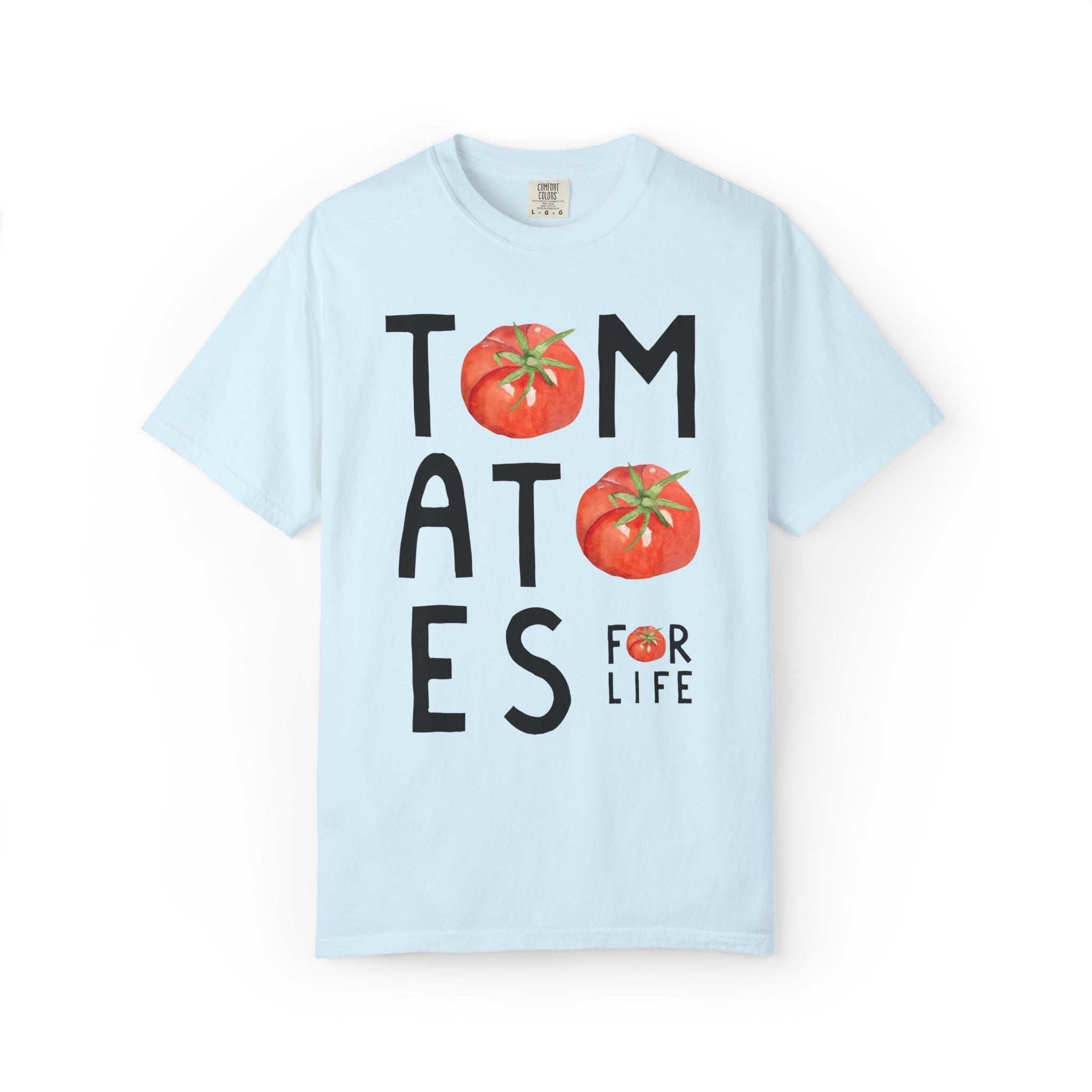 Tomato Garden Lover Tee Shirt for Friend Who Grows Tomatoes, Silly Gardening T-Shirt for Mom Who Gardens, Cute Tomato Lover Tee for Gardener - Opal and June