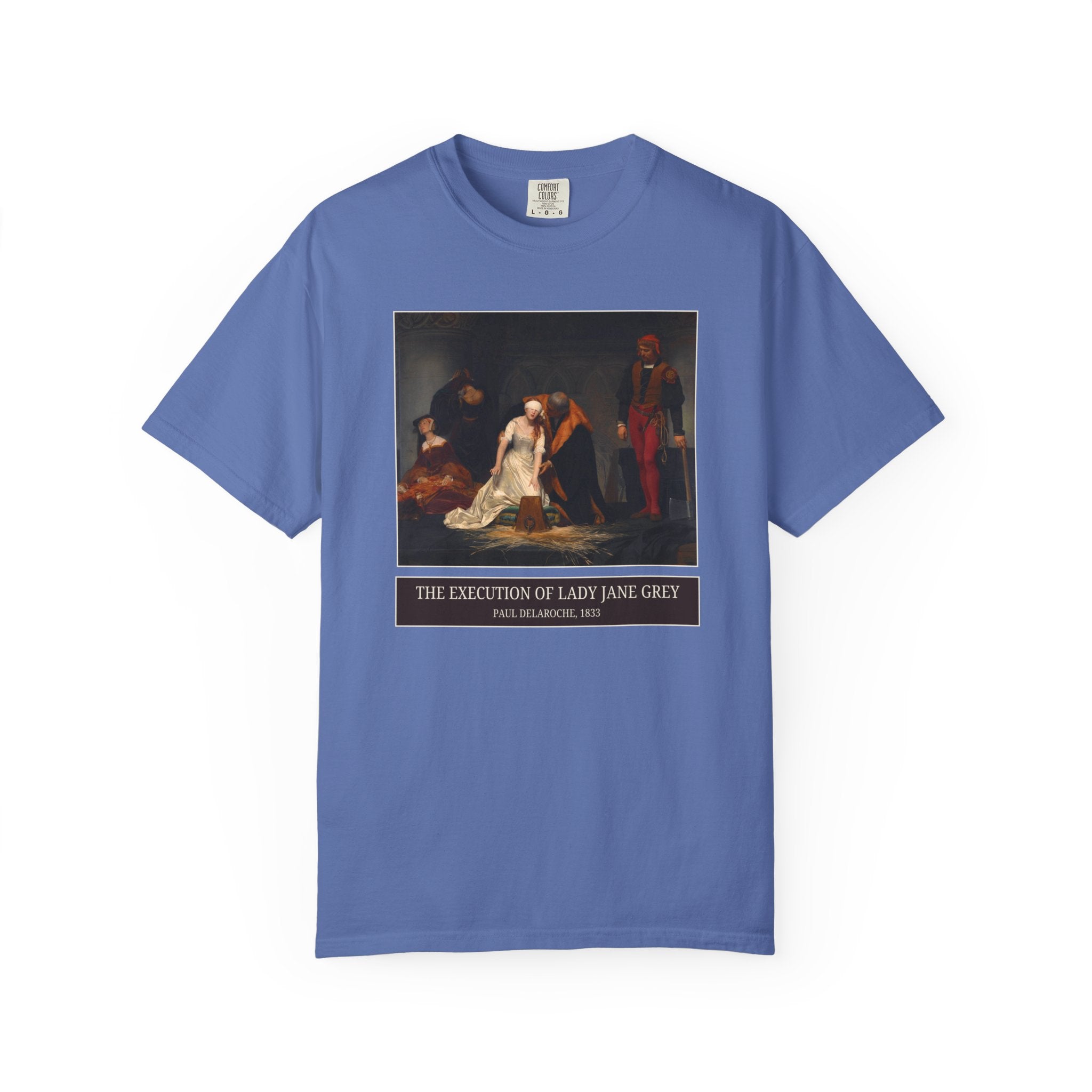 Tudor History Art History Tee: The Execution of Lady Jane Grey, British History Lover Gift, Famous Queens, History Major or Historian Shirt - Opal and June