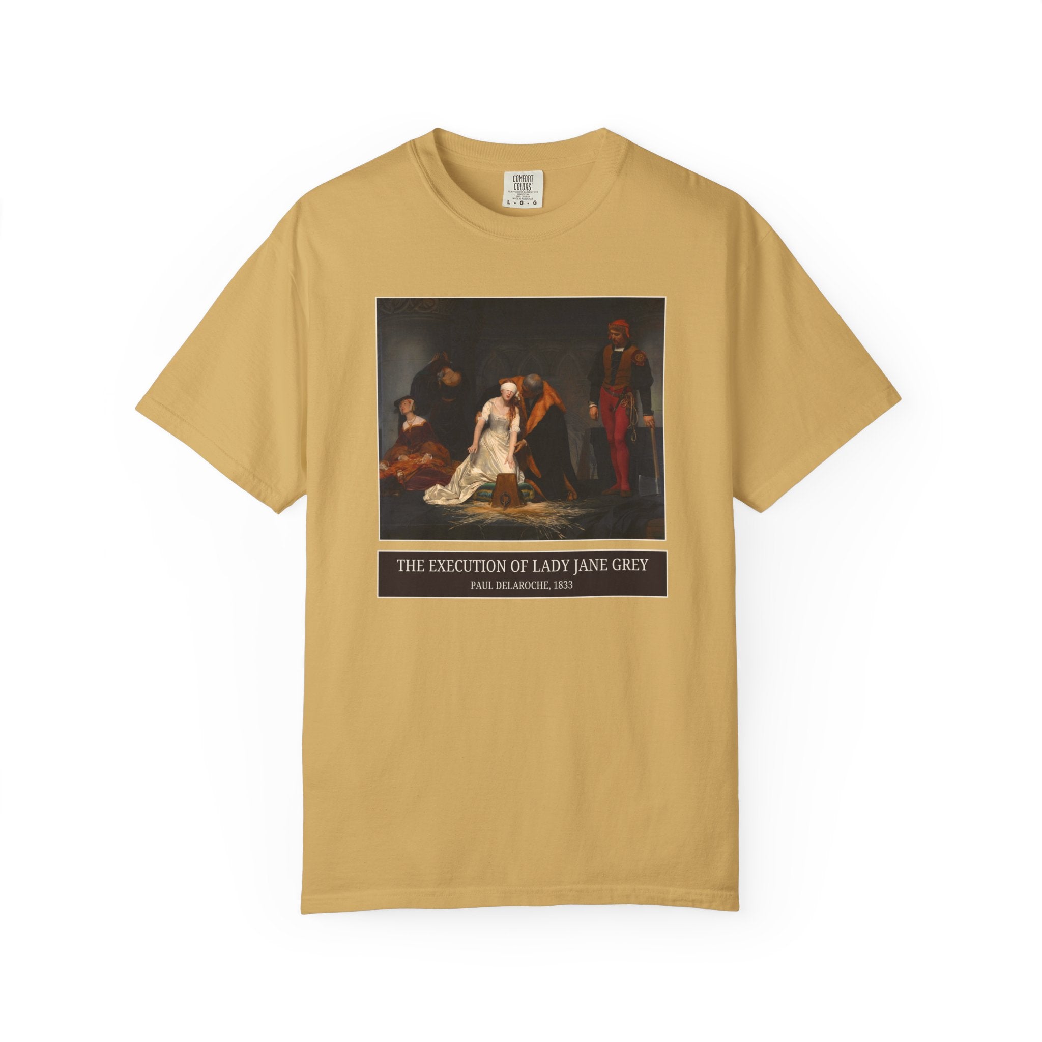 Tudor History Art History Tee: The Execution of Lady Jane Grey, British History Lover Gift, Famous Queens, History Major or Historian Shirt - Opal and June