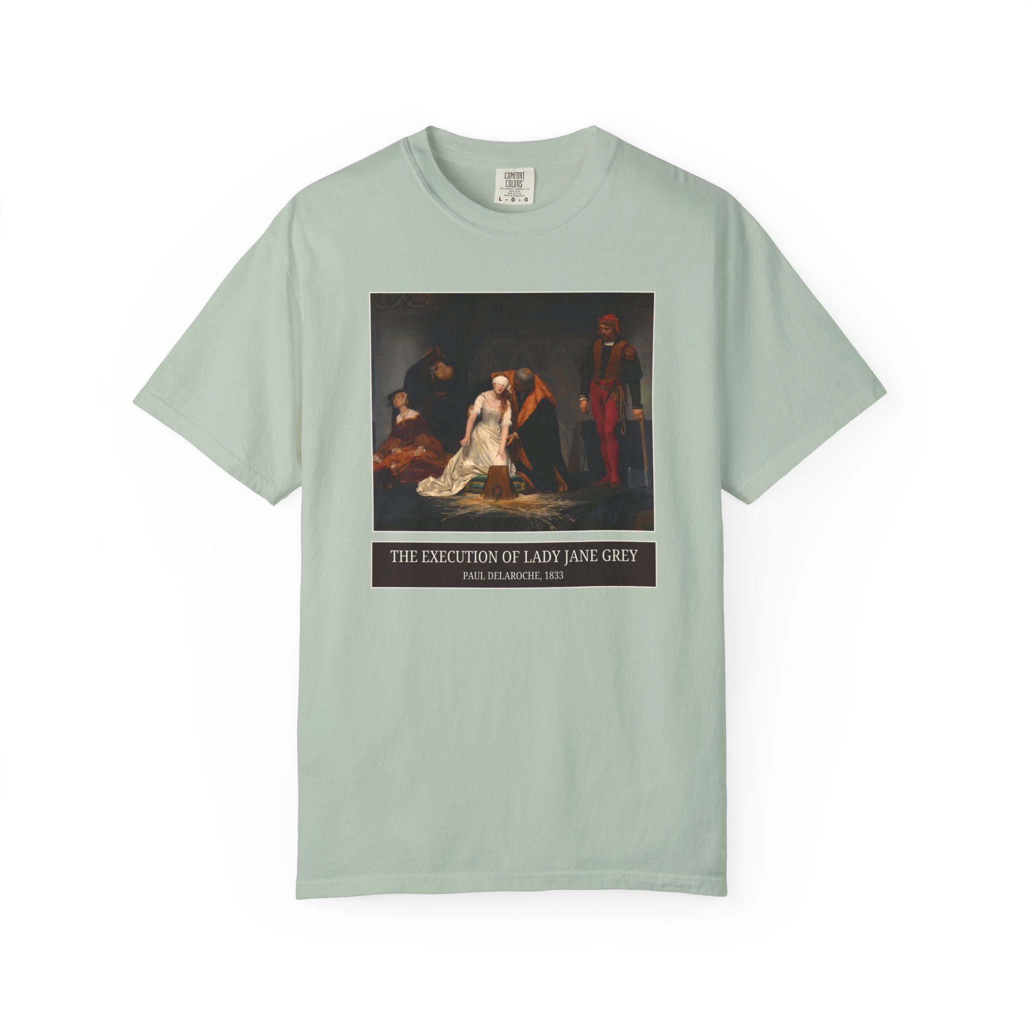 Tudor History Art History Tee: The Execution of Lady Jane Grey, British History Lover Gift, Famous Queens, History Major or Historian Shirt - Opal and June