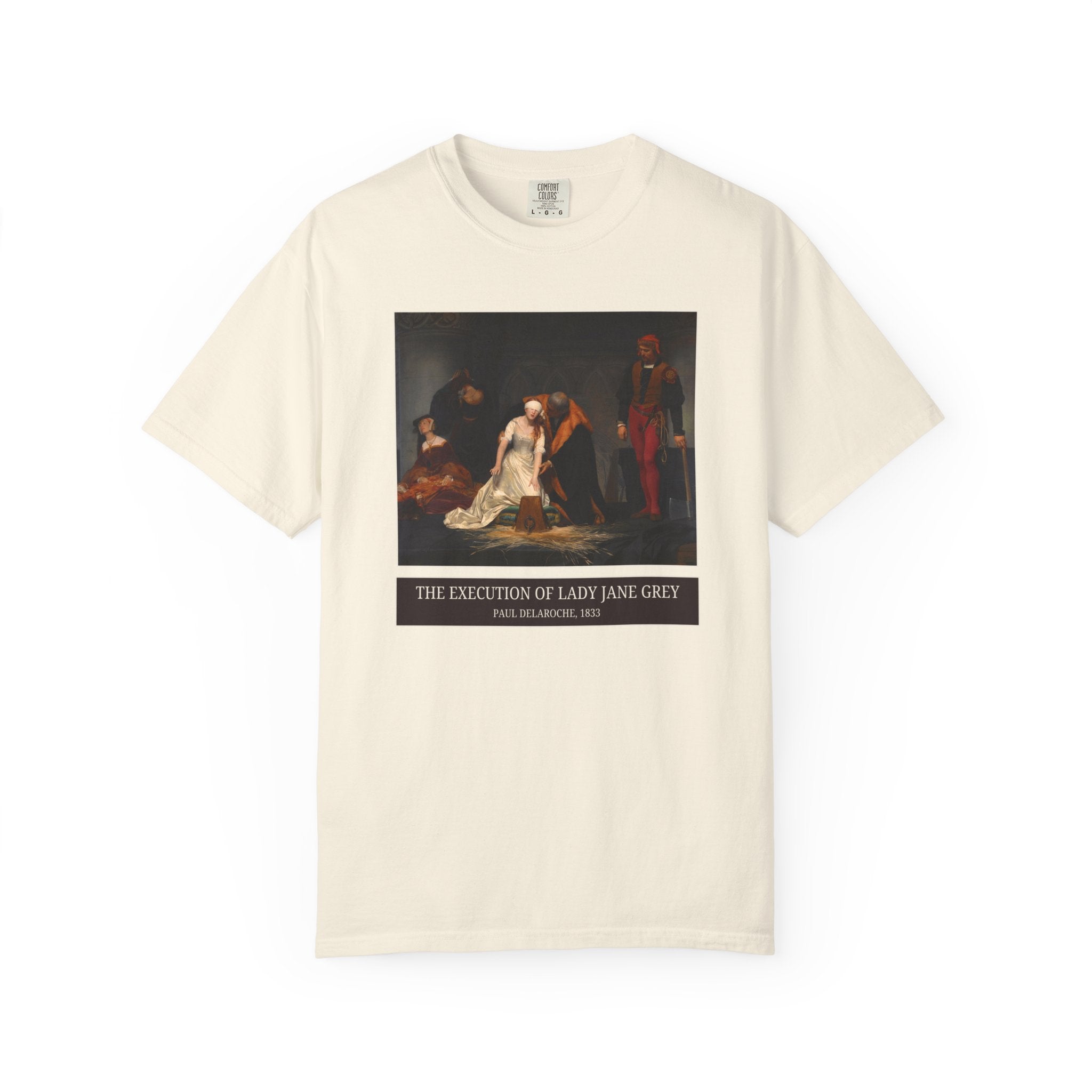 Tudor History Art History Tee: The Execution of Lady Jane Grey, British History Lover Gift, Famous Queens, History Major or Historian Shirt - Opal and June