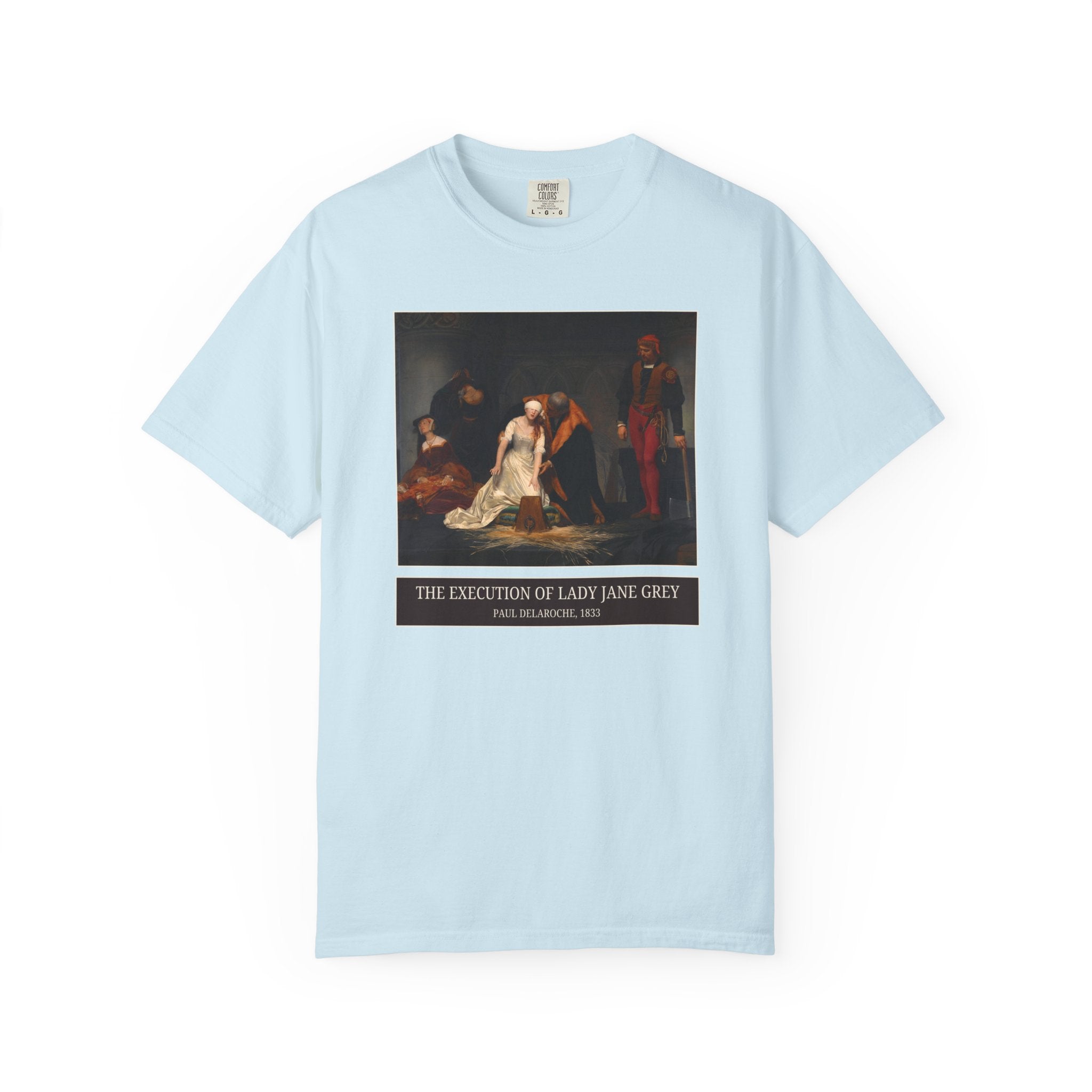 Tudor History Art History Tee: The Execution of Lady Jane Grey, British History Lover Gift, Famous Queens, History Major or Historian Shirt - Opal and June