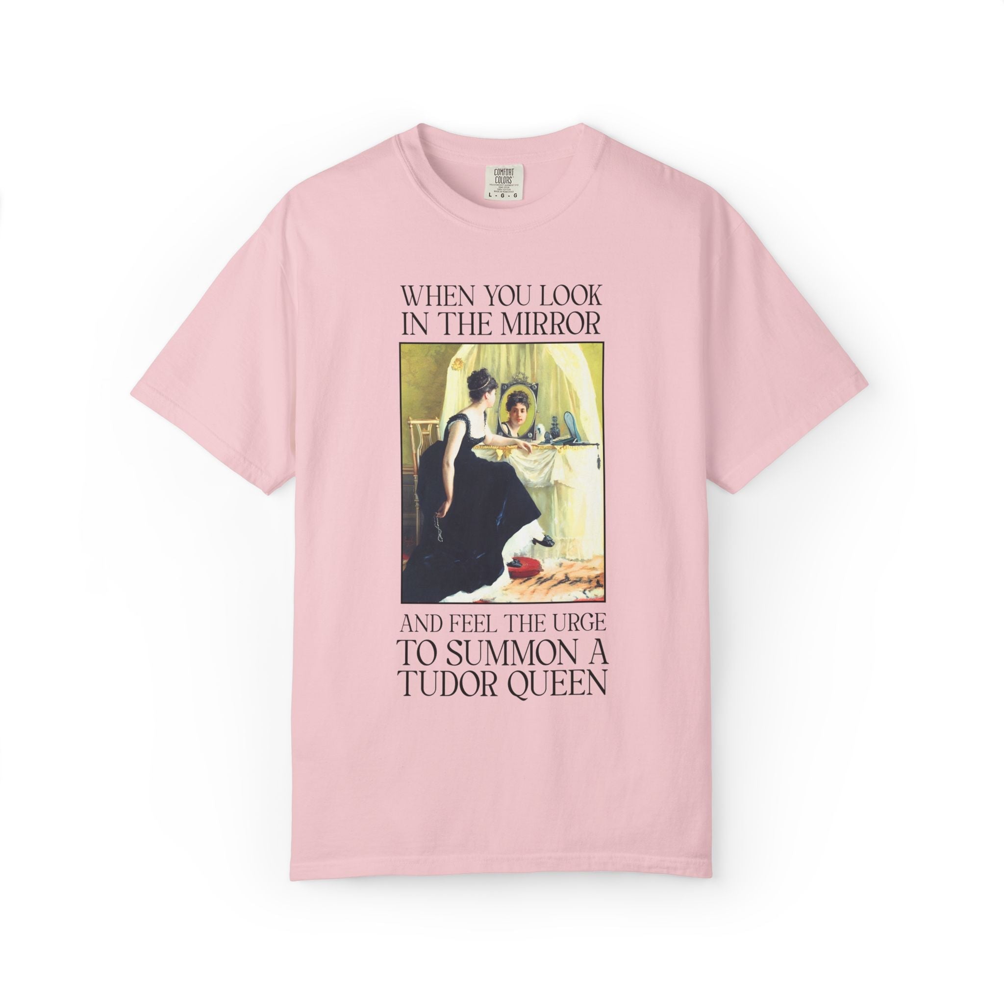 Tudor History Buff Tee Shirt, Spooky History Lover: Bloody Mary Historian Gift, European Folklore 16th Century Women's History, Famous Queen - Opal and June