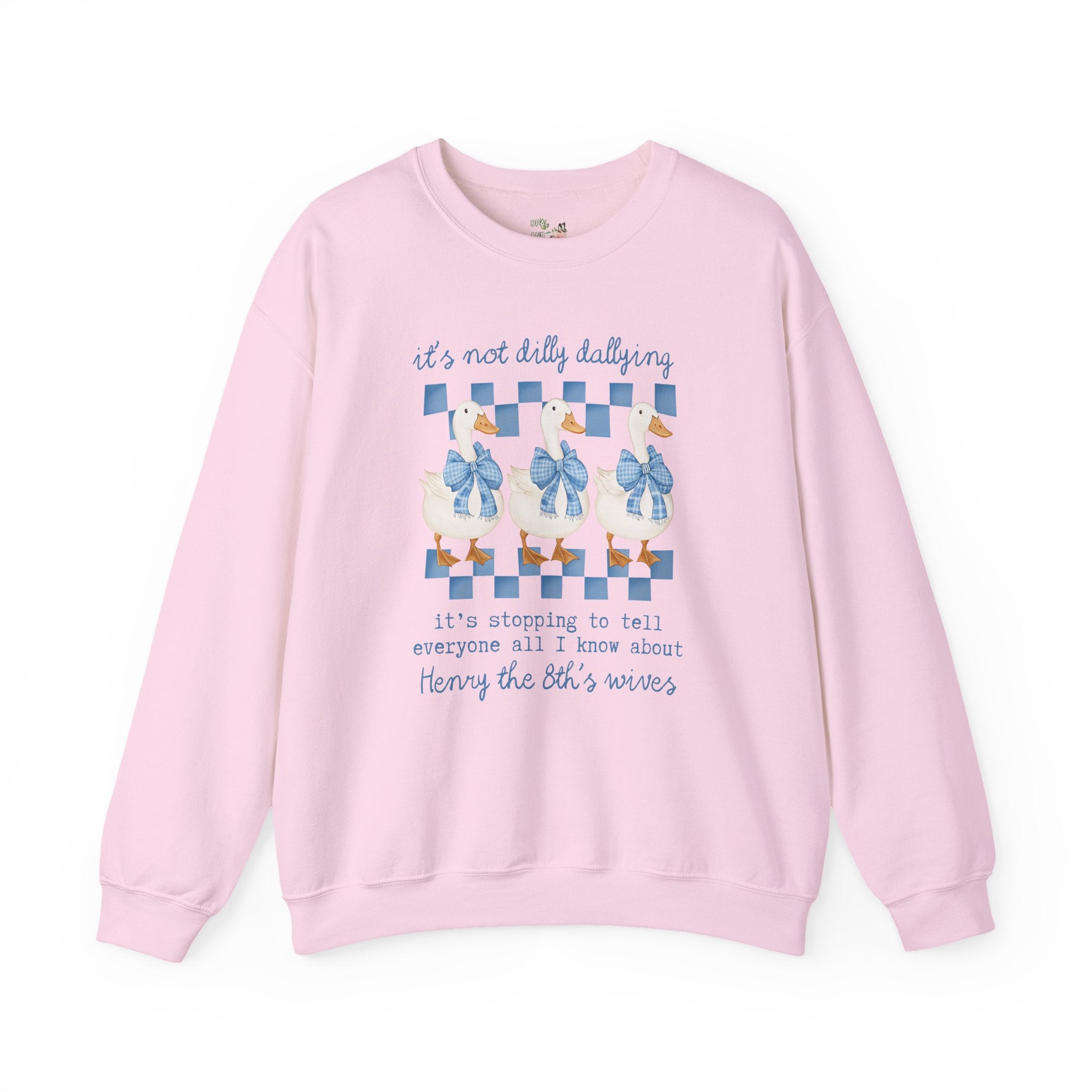 Tudor History Sweatshirt, History Buff Who Loves Henry the 8th's Wives, Famous Queens, Anne Boleyn, Catherine of Aragon, History Professor - Opal and June