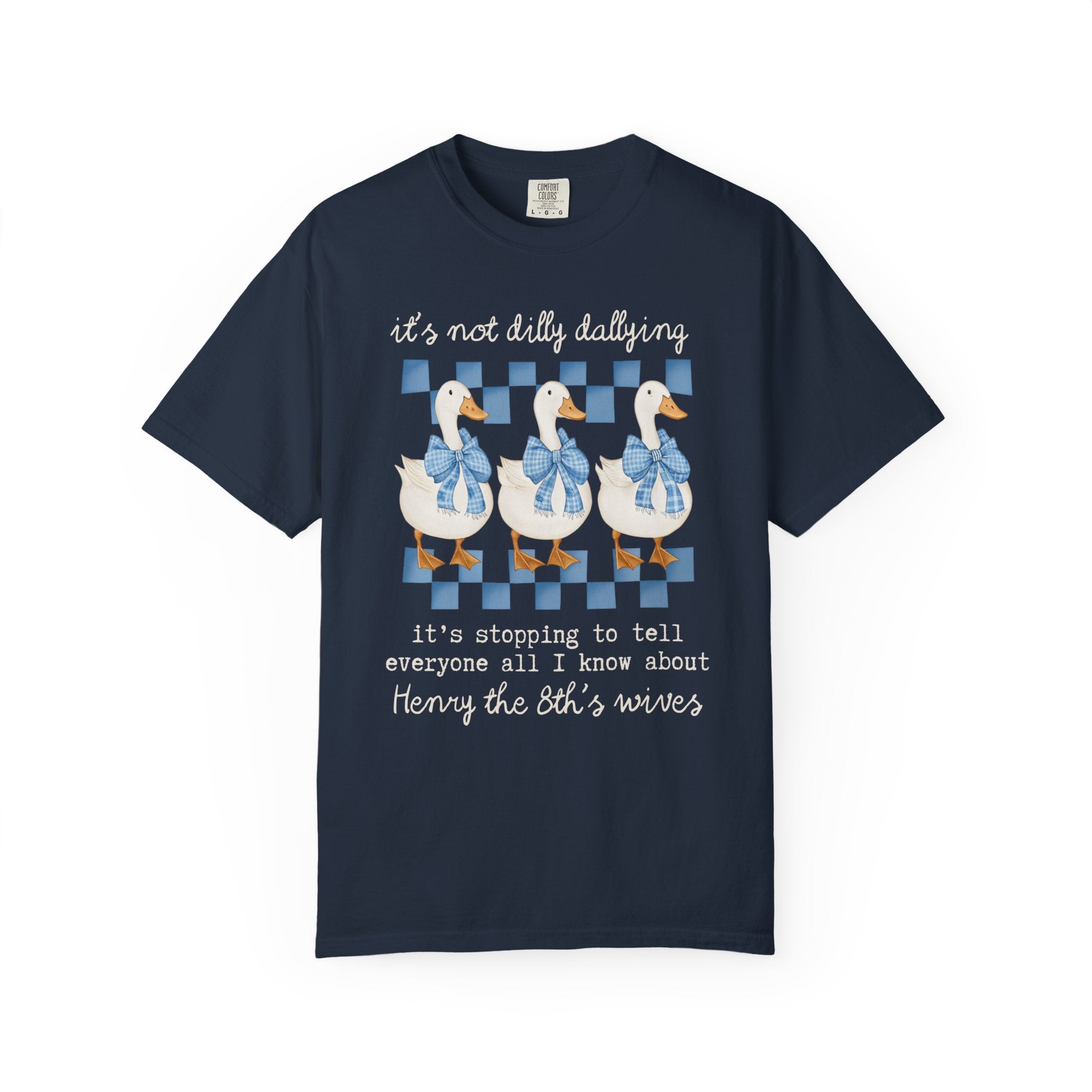 Tudor History Tee Shirt for History Buff Who Loves Henry the 8th's Wives, Famous Queens, Anne Boleyn, Catherine of Aragon, History Professor - Opal and June