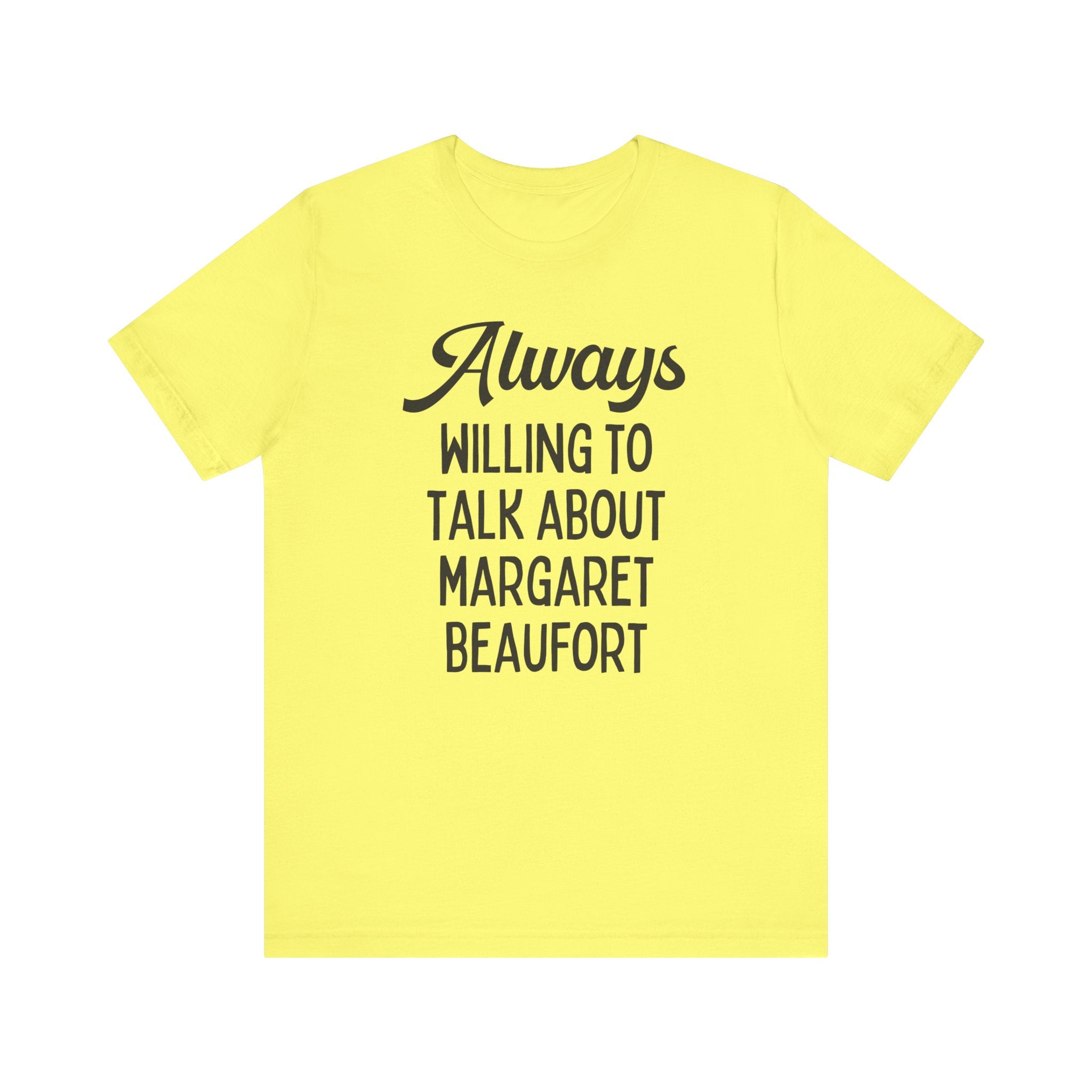 Tudor History Tee Shirt: Margaret Beaufort - Opal and June