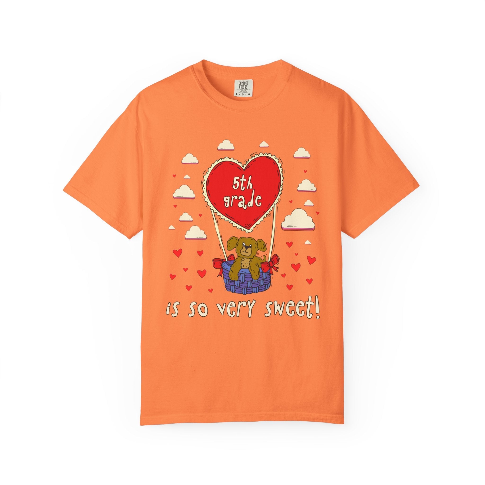 Valentines Day Elementary School Matching Teacher T-Shirt with Cute 90s Throwback Aesthetic: Learning is So Very Sweet! | Dreamcore Dog Tee - Opal and June