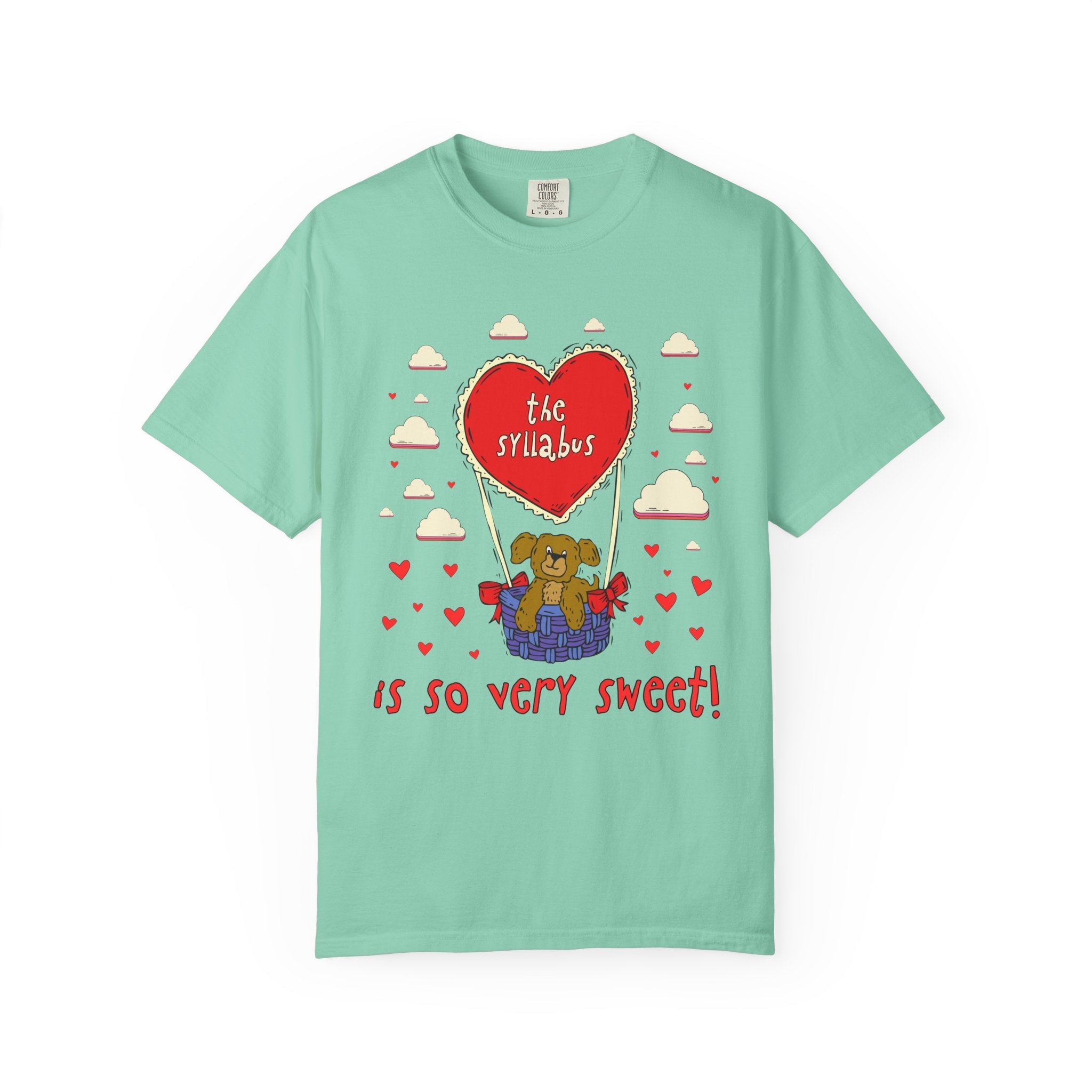 Valentines Day Elementary School Matching Teacher T-Shirt with Cute 90s Throwback Aesthetic: Learning is So Very Sweet! | Dreamcore Dog Tee - Opal and June
