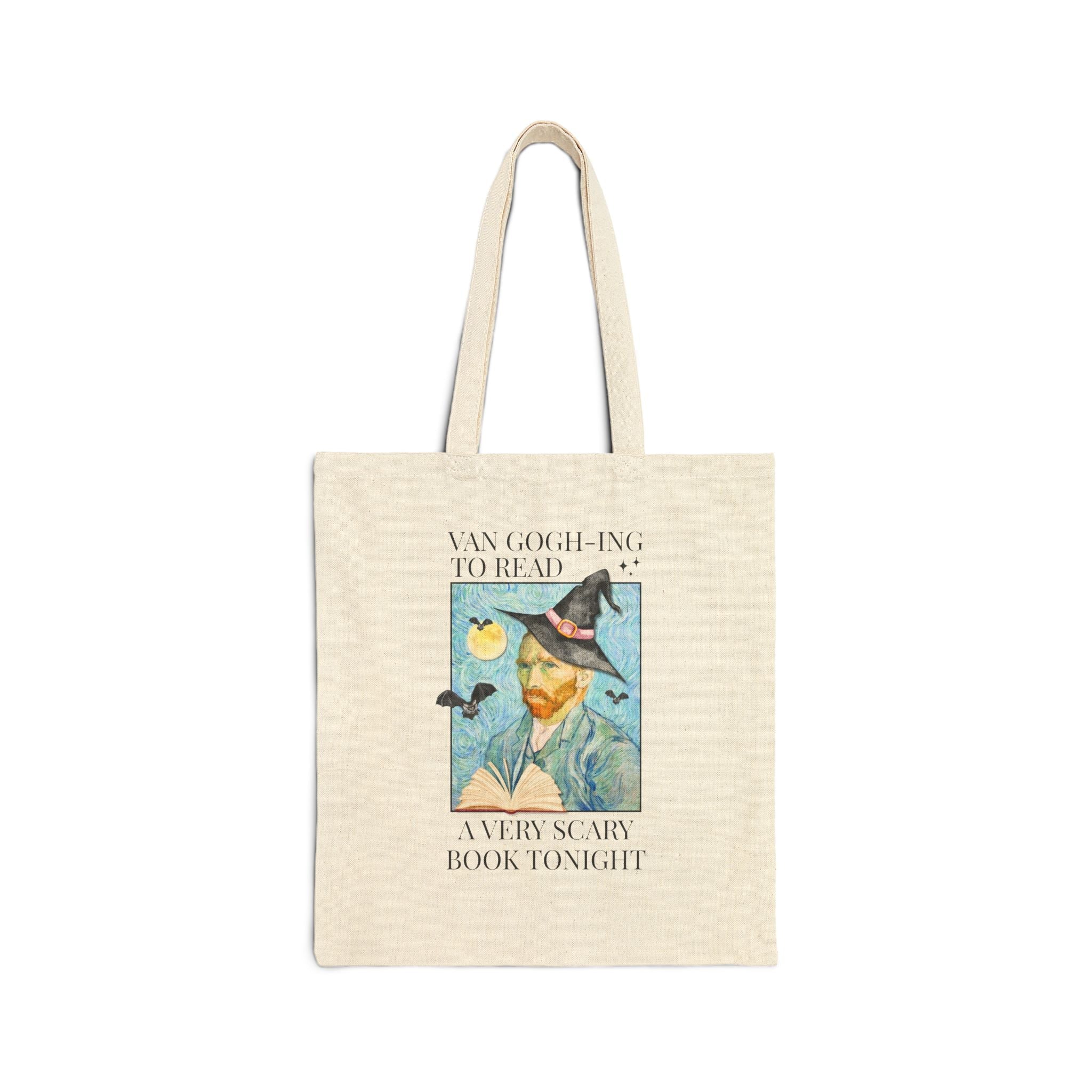 Van Gogh-ing to Read a Very Scary Book Tote - Opal and June