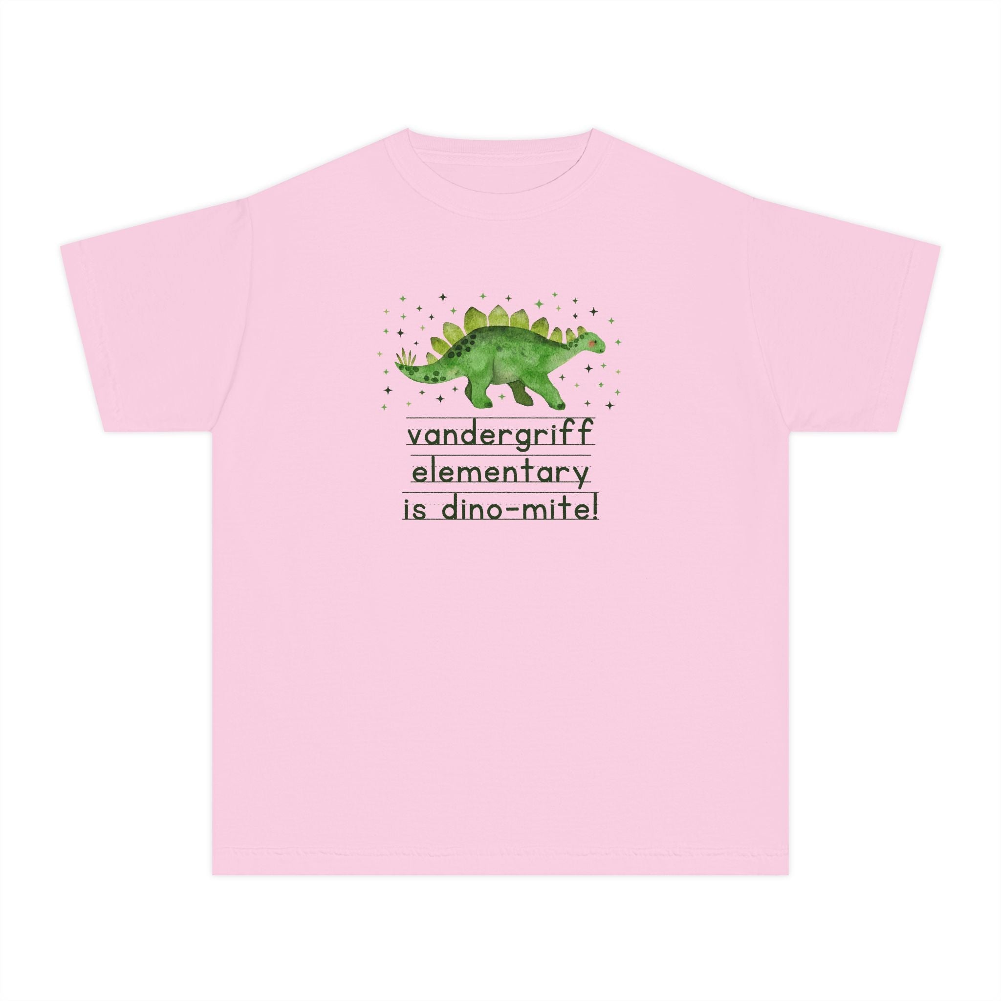 Vandergriff Elementary is Dino - mite! | FPS + Opal and June Kids T-Shirt, Fayetteville Public Schools - Opal and June