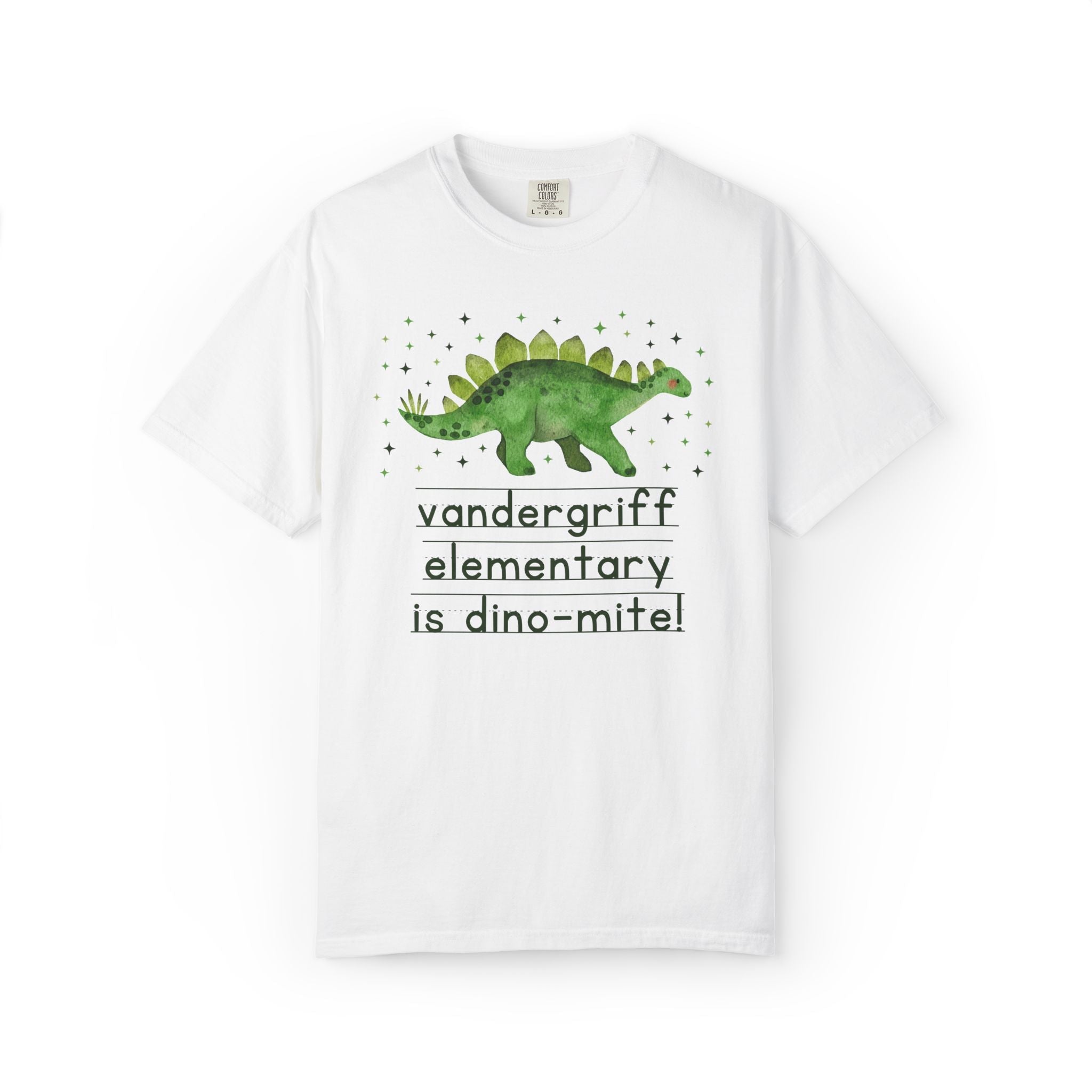 Vandergriff Elementary is Dino - mite! | FPS + Opal and June T-Shirt, Fayetteville Public Schools - Opal and June