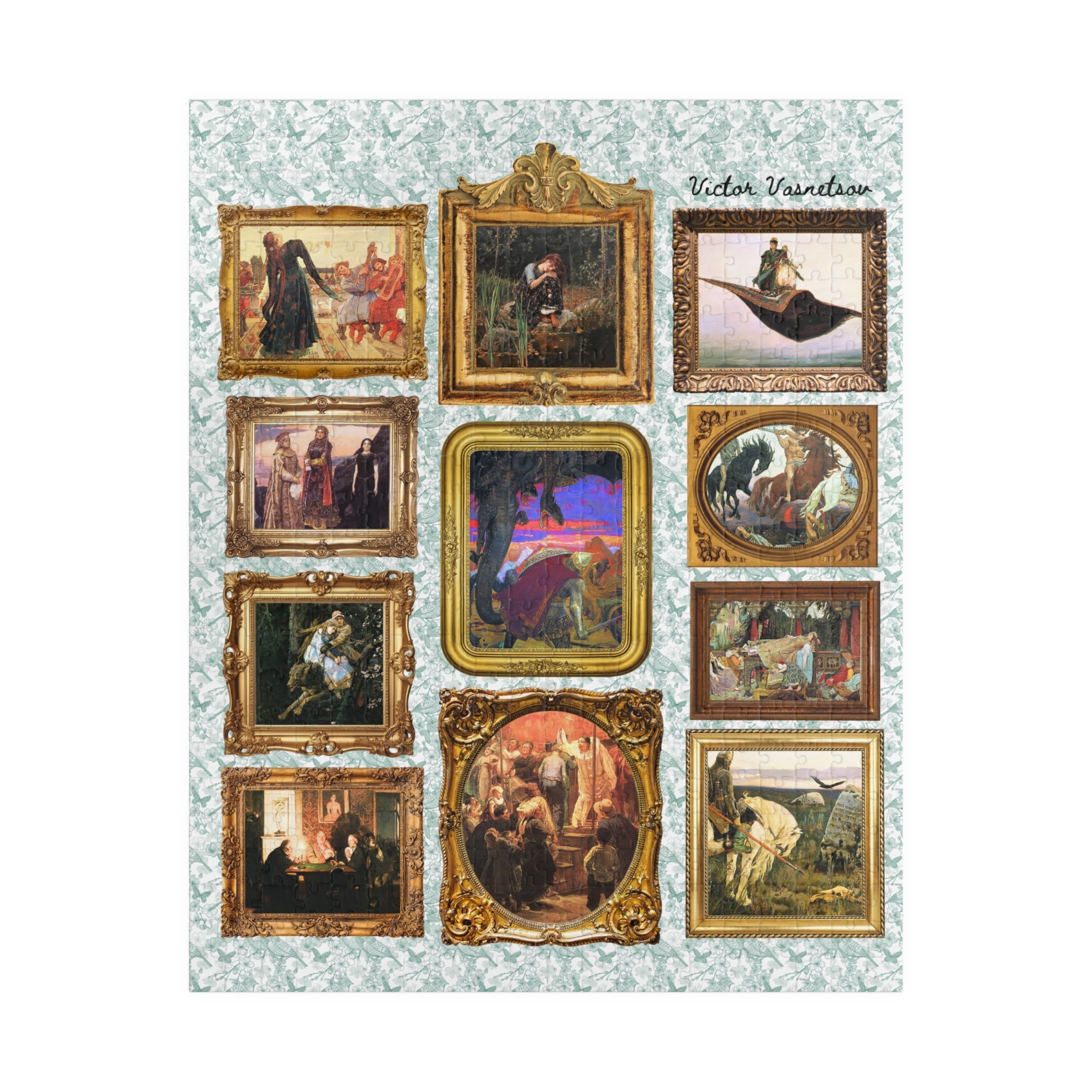 Victor Vasnetsov Russian Art History Puzzle - Opal and June