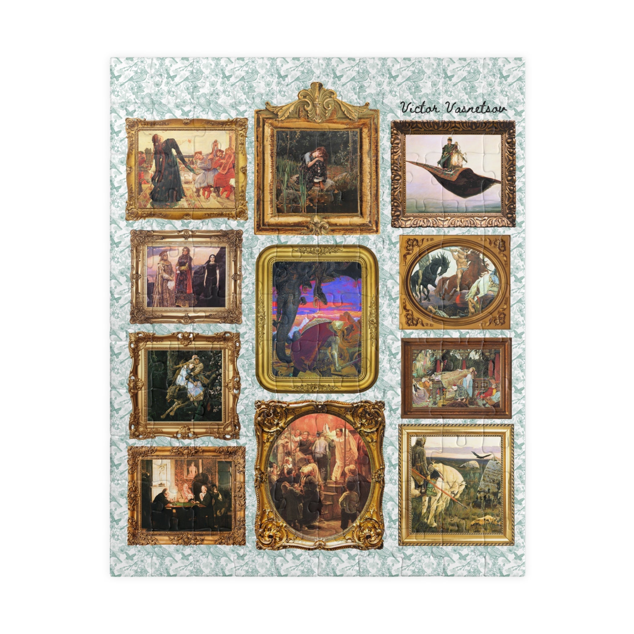 Victor Vasnetsov Russian Art History Puzzle - Opal and June