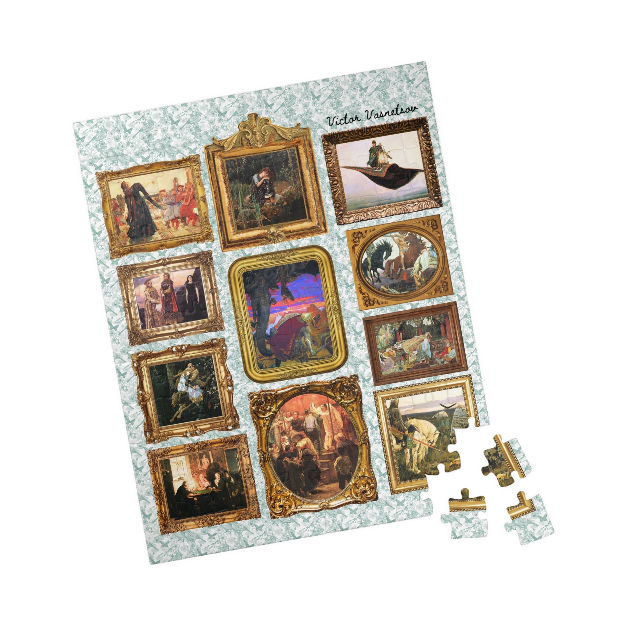 Victor Vasnetsov Russian Art History Puzzle - Opal and June